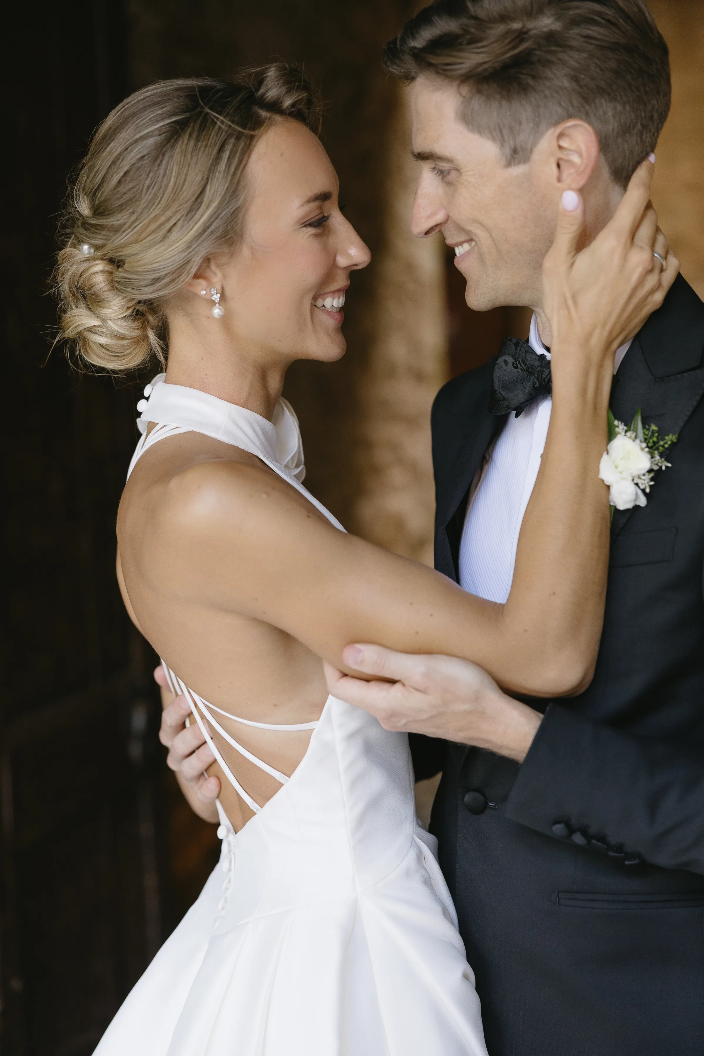 Pronovias bride Barcelona wedding Castell de Sant Marti de Tous.105 - Gaëlle Wore Pronovias For Her Wedding at Castell de Sant Martí de Tous in Barcelona Pronovias bride Barcelona wedding Castell de Sant Marti de Tous.105