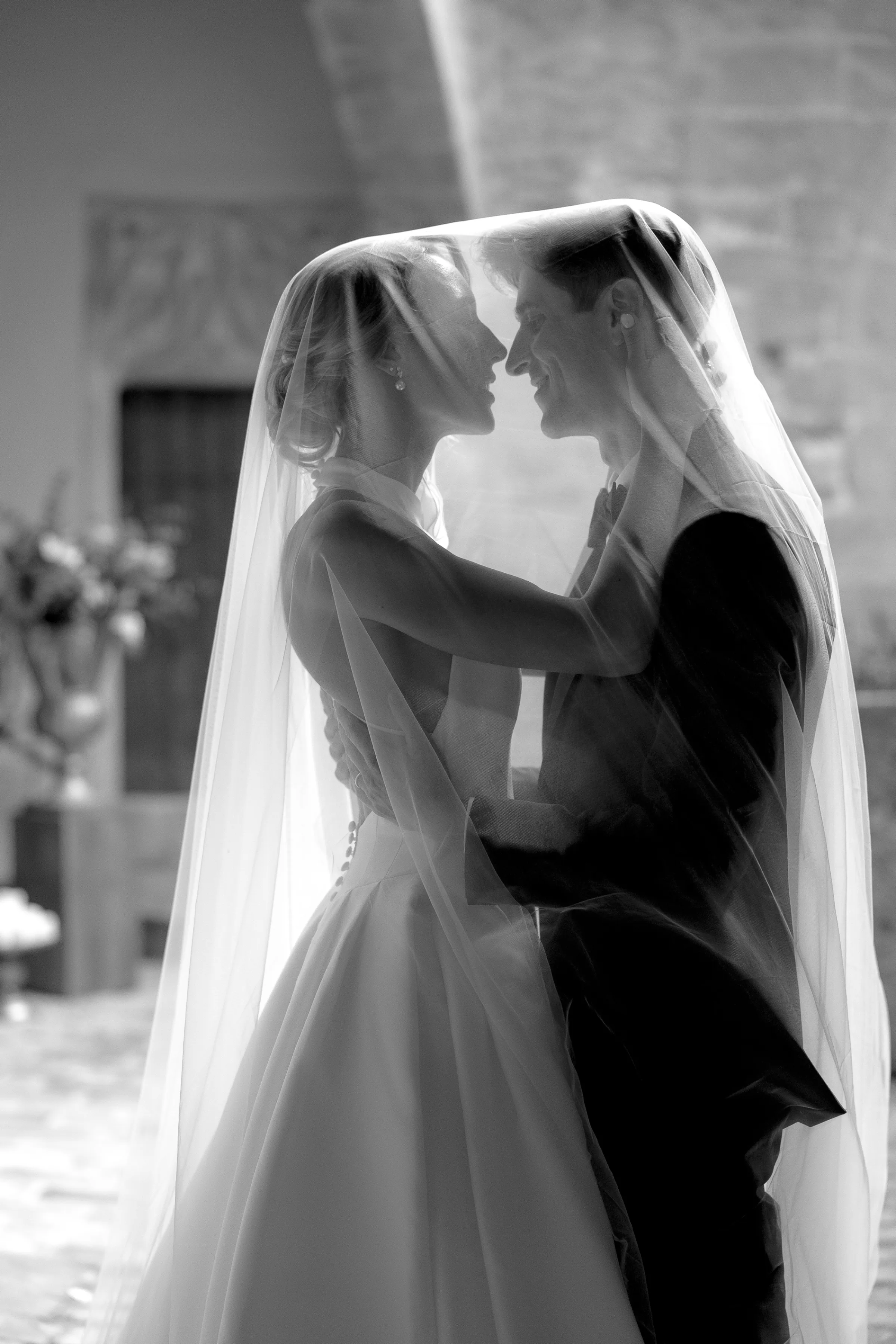 Pronovias bride Barcelona wedding Castell de Sant Marti de Tous.107 - Gaëlle Wore Pronovias For Her Wedding at Castell de Sant Martí de Tous in Barcelona Pronovias bride Barcelona wedding Castell de Sant Marti de Tous.107
