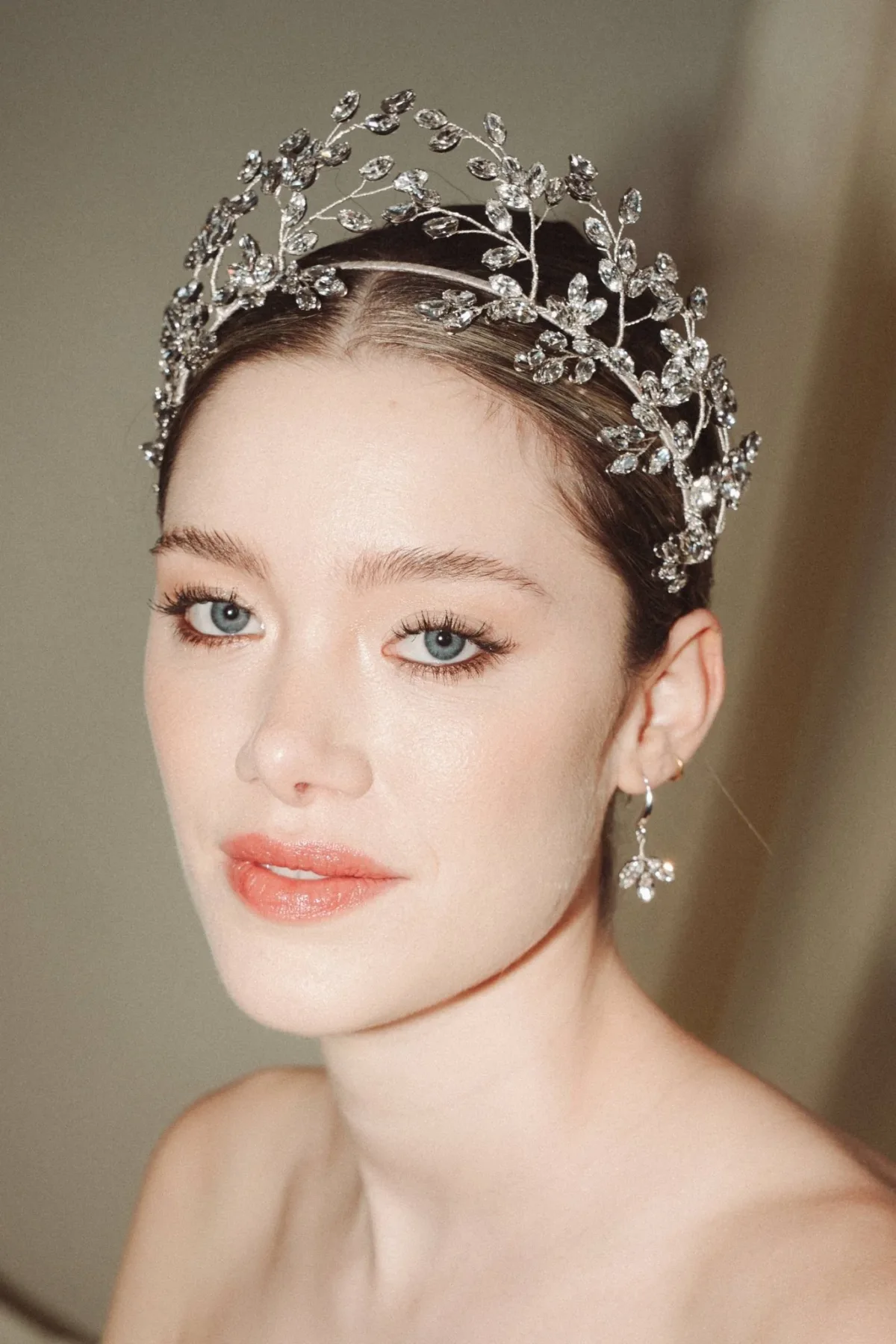 Mabel Silver Crystal Crown