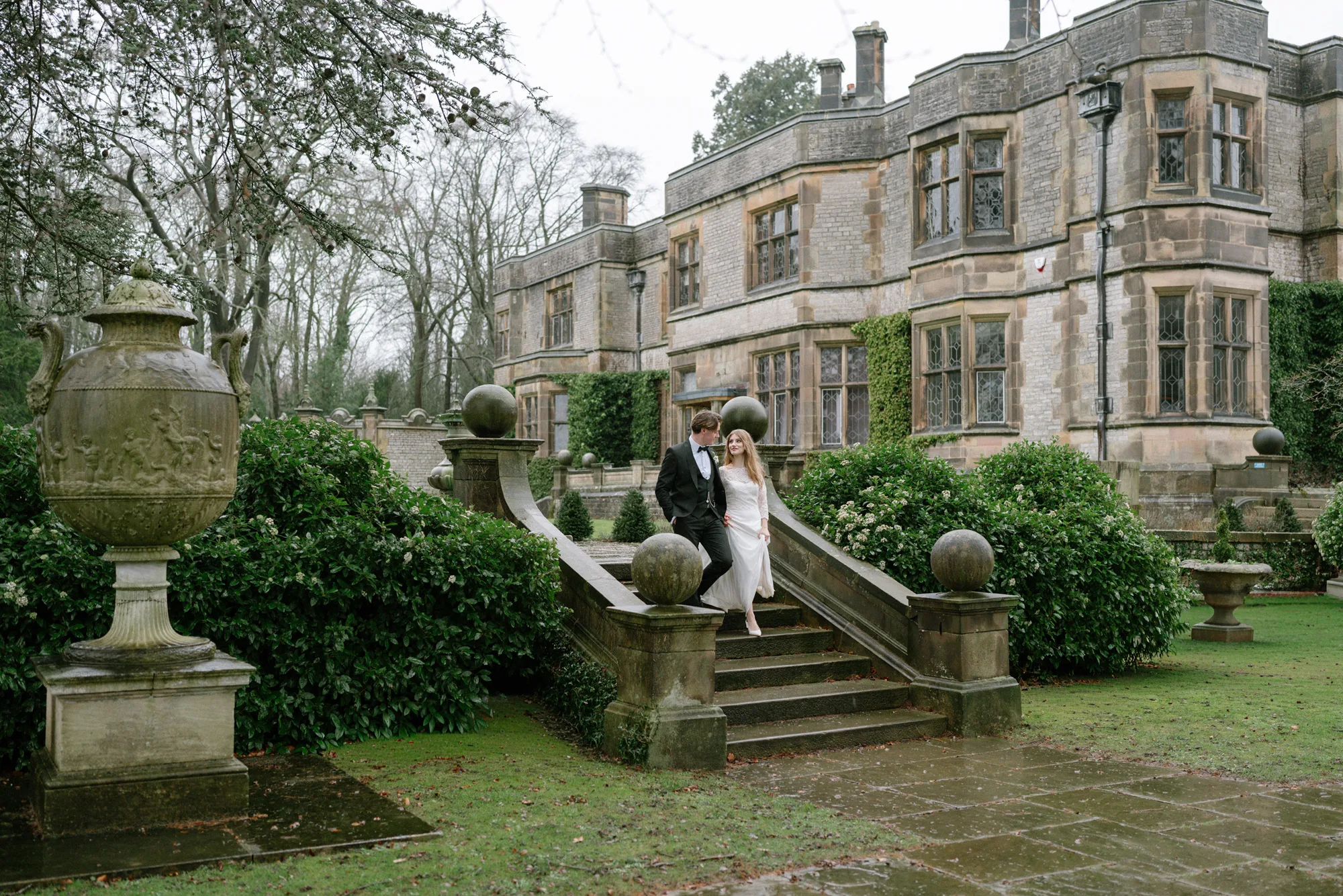 Thornbridge Hall wedding editorial light airy wedding aeshetic 195