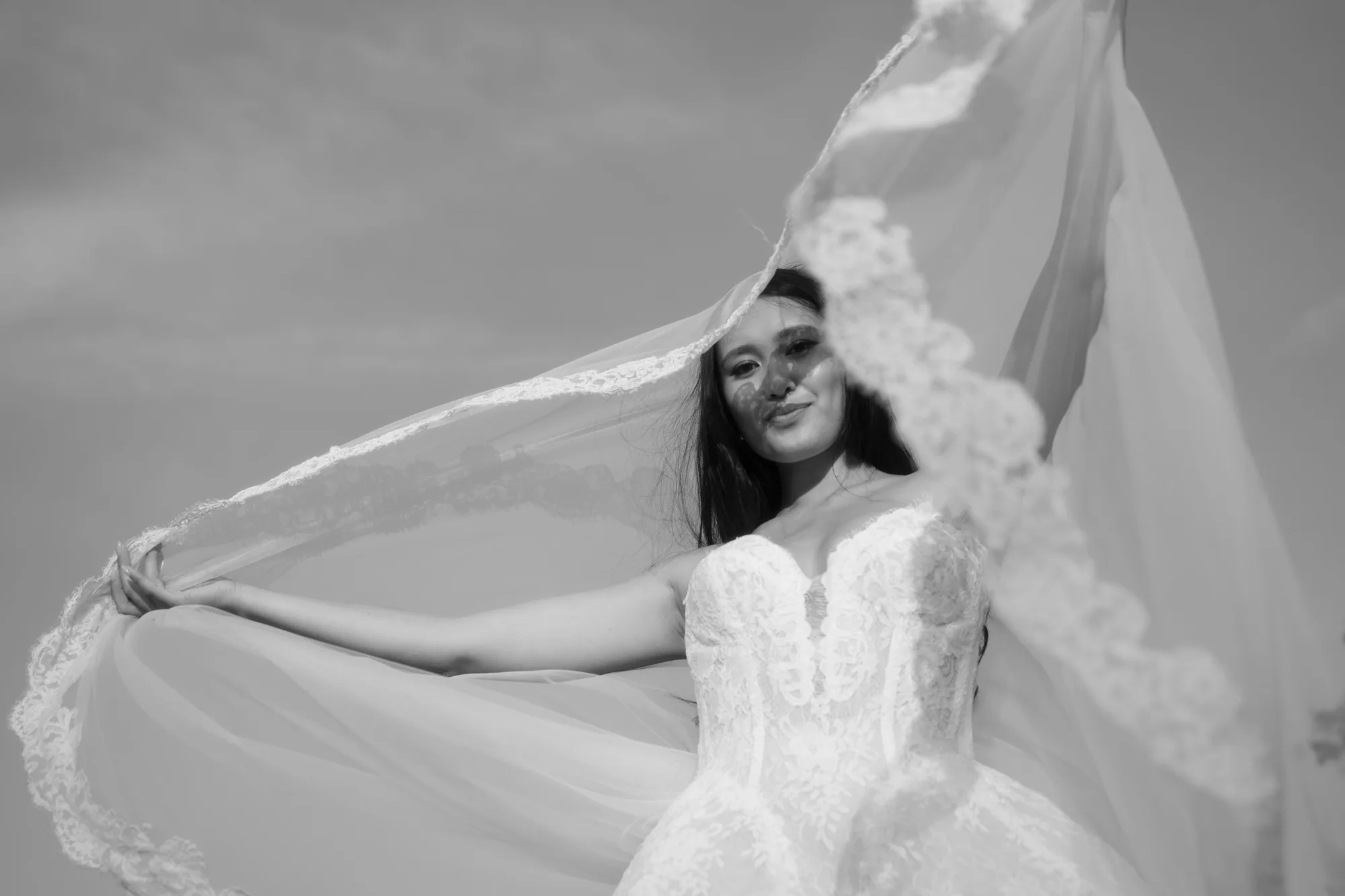 MiaJack Plywell Park by Divine Day Photography 1558 - Coded: How Wedding Taste Gets Made and Who Keeps Getting Left Out of the Picture Asian bride posting with her veil. Divine Day Photography.