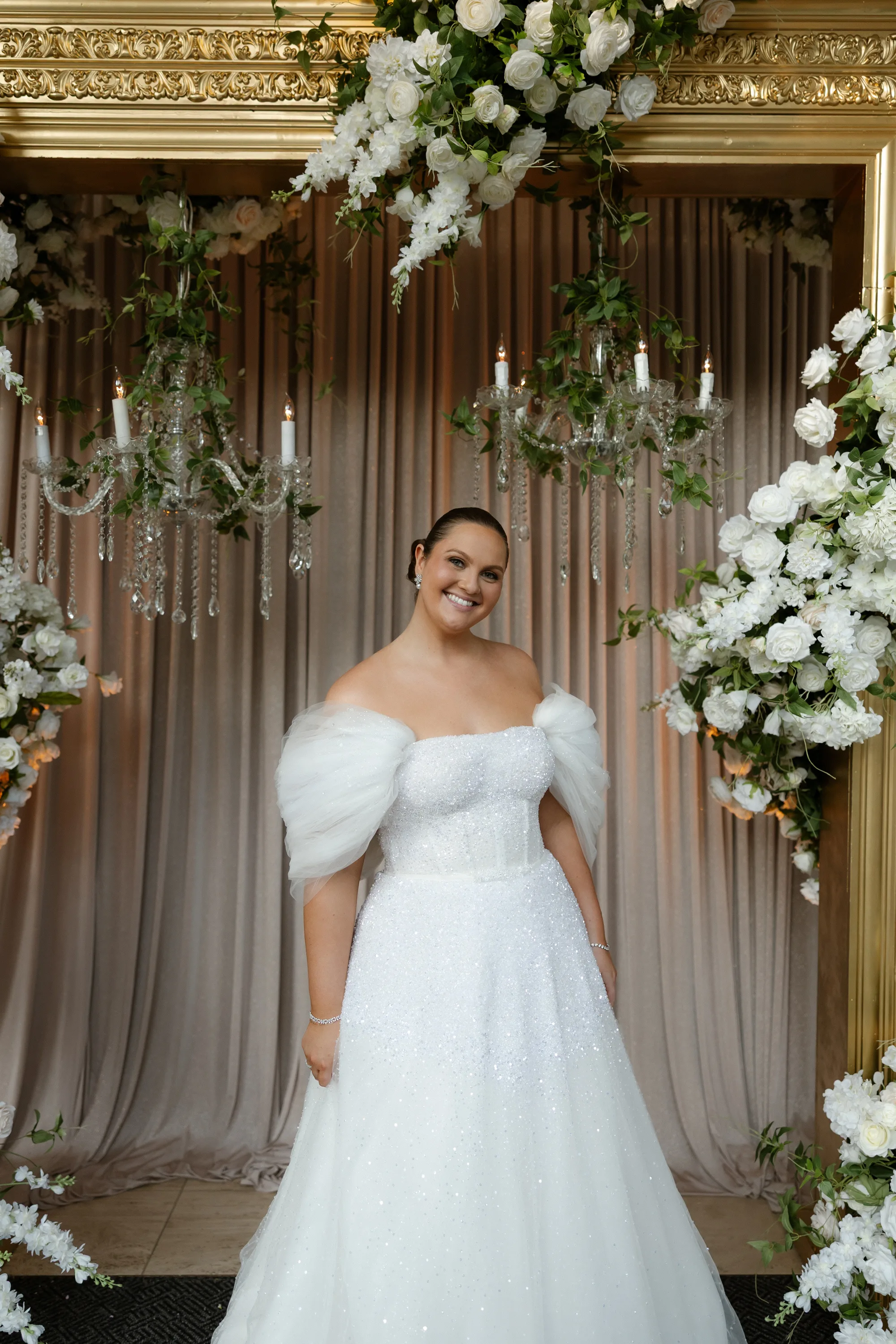 Netta BenShabu bride Versailles inspired wedding Cuneo Mansion Gardens 5 - Natalie Wore Netta BenShabu for her Versailles Inspired Wedding Netta BenShabu bride Versailles inspired wedding Cuneo Mansion Gardens 5