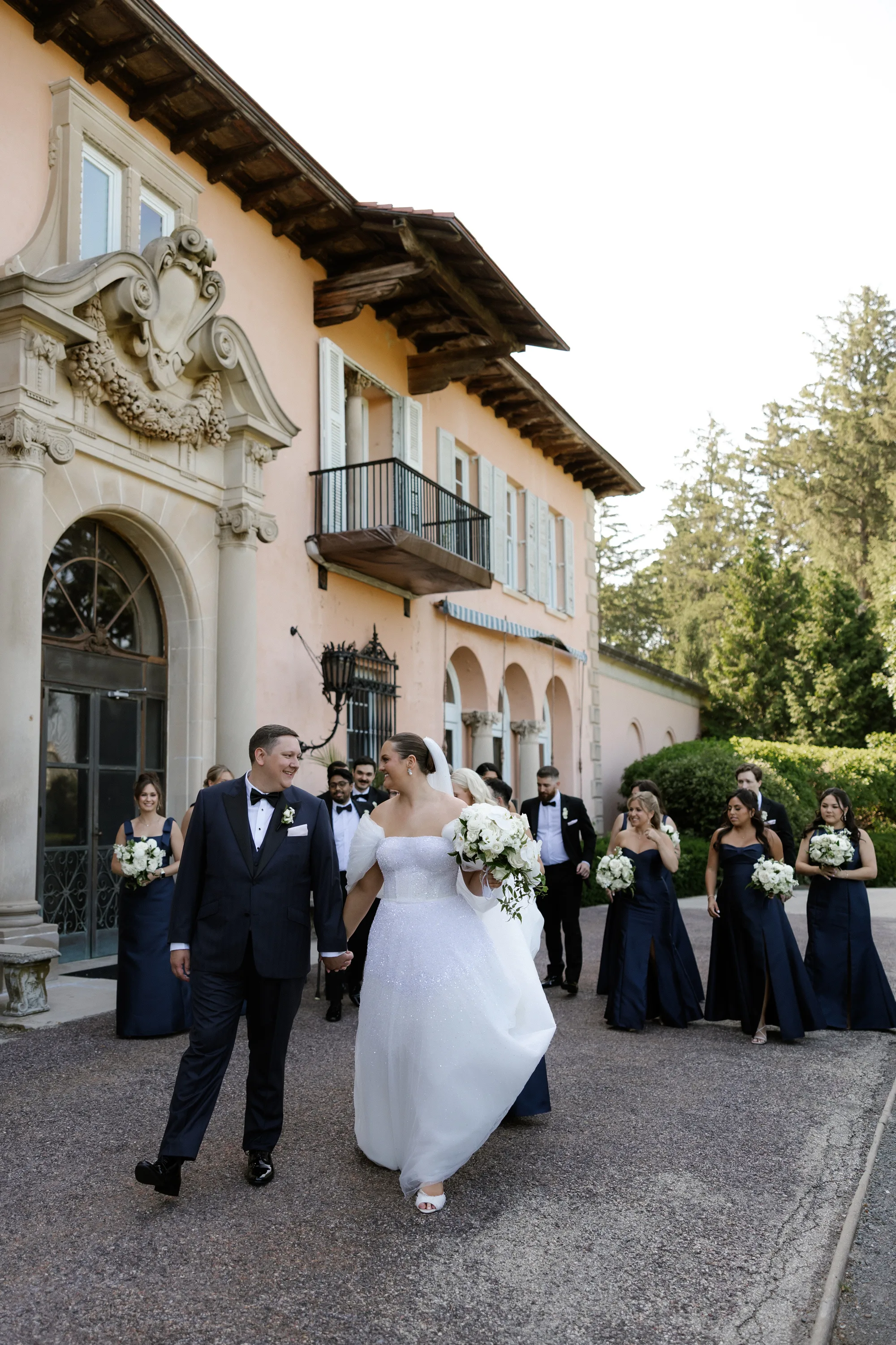 Netta BenShabu bride Versailles inspired wedding Cuneo Mansion Gardens 55 - Natalie Wore Netta BenShabu for her Versailles Inspired Wedding Netta BenShabu bride Versailles inspired wedding Cuneo Mansion Gardens 55