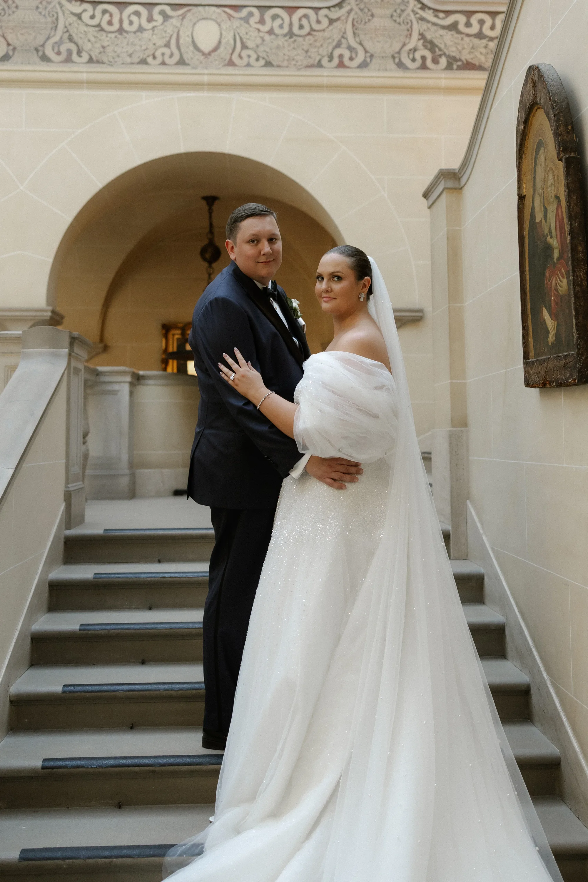 Netta BenShabu bride Versailles inspired wedding Cuneo Mansion Gardens 84 1 - Natalie Wore Netta BenShabu for her Versailles Inspired Wedding Netta BenShabu bride Versailles inspired wedding Cuneo Mansion Gardens 84 1