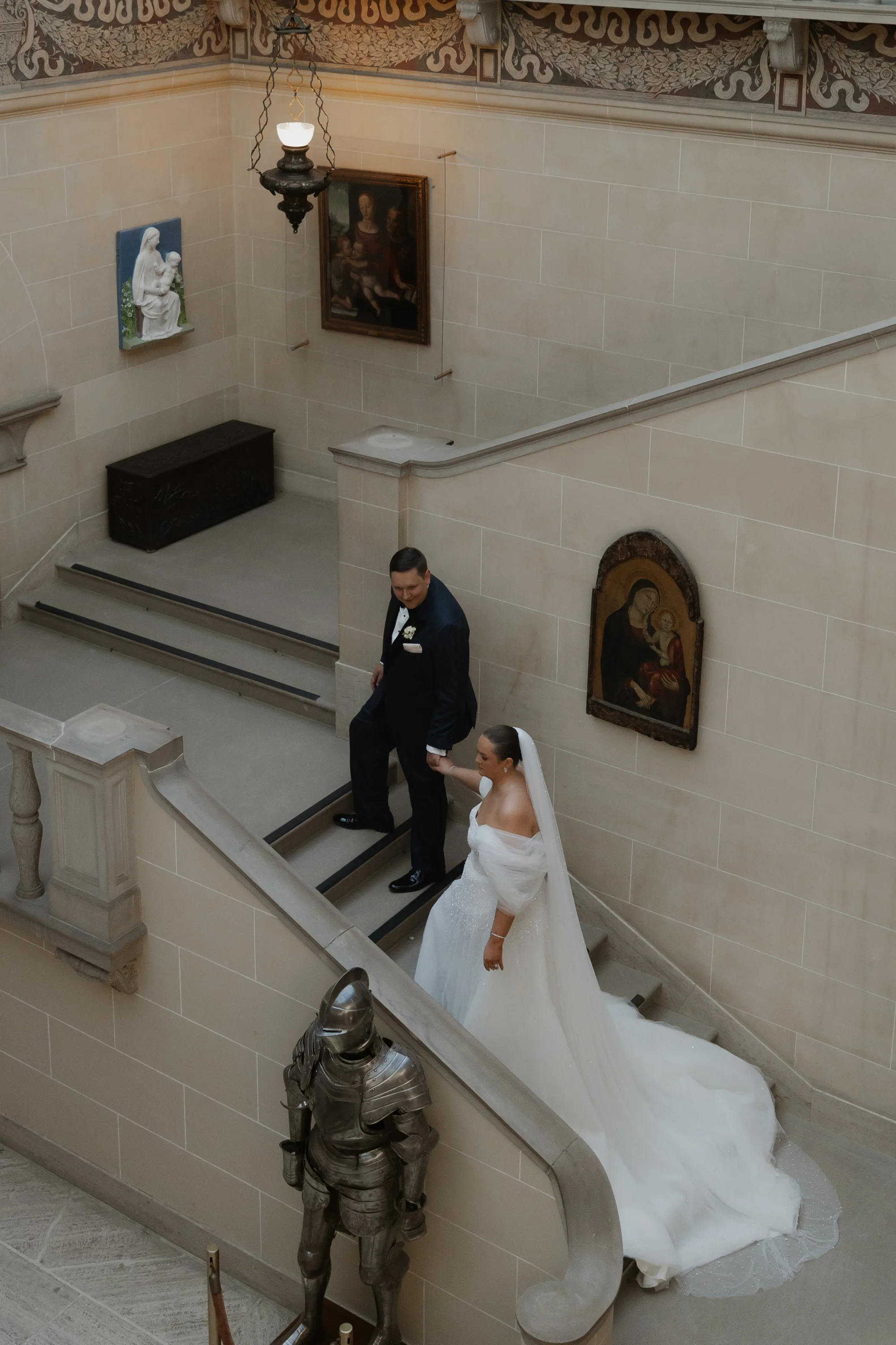 Netta BenShabu bride Versailles inspired wedding Cuneo Mansion Gardens 88 - Natalie Wore Netta BenShabu for her Versailles Inspired Wedding Netta BenShabu bride Versailles inspired wedding Cuneo Mansion Gardens 88