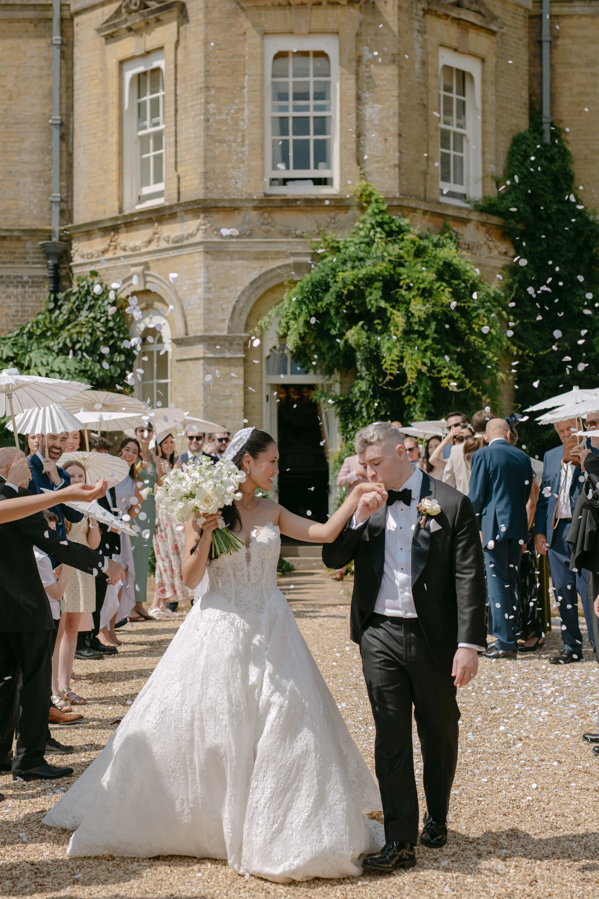 Pylewell Park Wedding Leah Da Gloria Bridal Dress 81 - Mia Wore Leah Da Gloria For Her Elegant & Contemporary Pylewell Park Wedding Pylewell Park Wedding Leah Da Gloria Bridal Dress 81