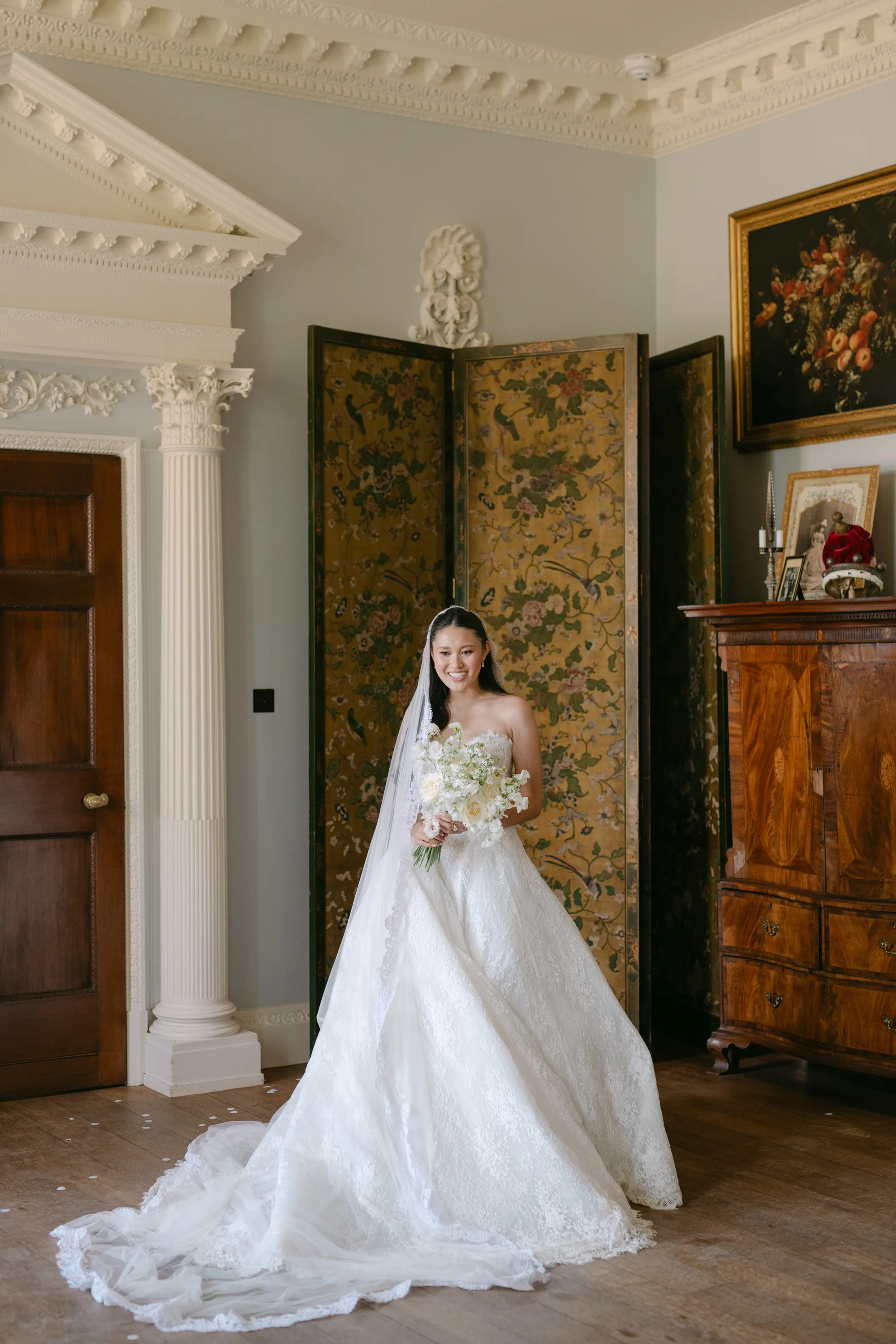 Pylewell Park Wedding Leah Da Gloria Bridal Dress 87 - Mia Wore Leah Da Gloria For Her Elegant & Contemporary Pylewell Park Wedding Pylewell Park Wedding Leah Da Gloria Bridal Dress 87