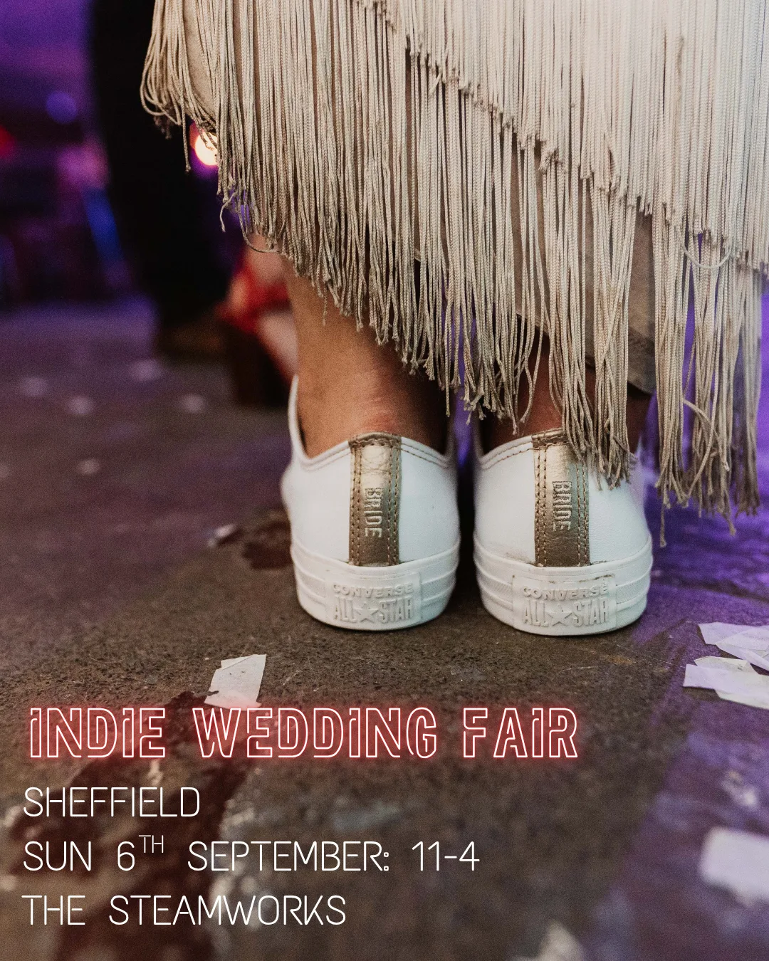 SHEFFIELD SUN 6TH SEPTEMBER 11 4 THE STEAMWORKS 1 - Your Invitation to the Indie Wedding Fair, Sunday 6th September, Steamworks, Sheffield SHEFFIELD SUN 6TH SEPTEMBER 11 4 THE STEAMWORKS 1