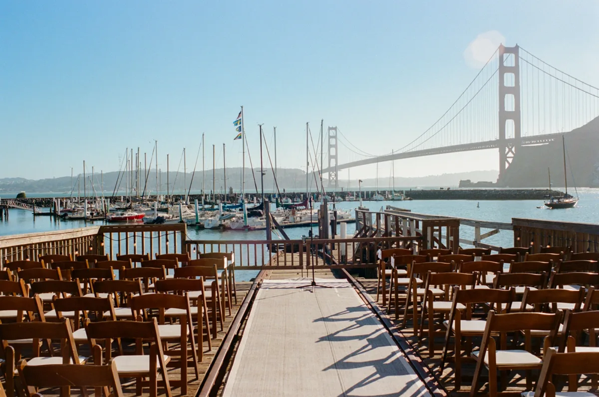 Wedding Sausalito California 11 - Chris & Molly’s Colourful Marina Bar Wedding by the Golden Gate Bridge Wedding Sausalito California 11