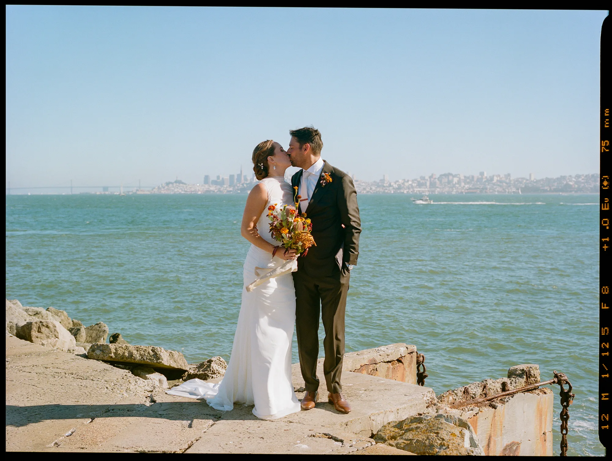 Wedding Sausalito California 6 - Chris & Molly’s Colourful Marina Bar Wedding by the Golden Gate Bridge Wedding Sausalito California 6