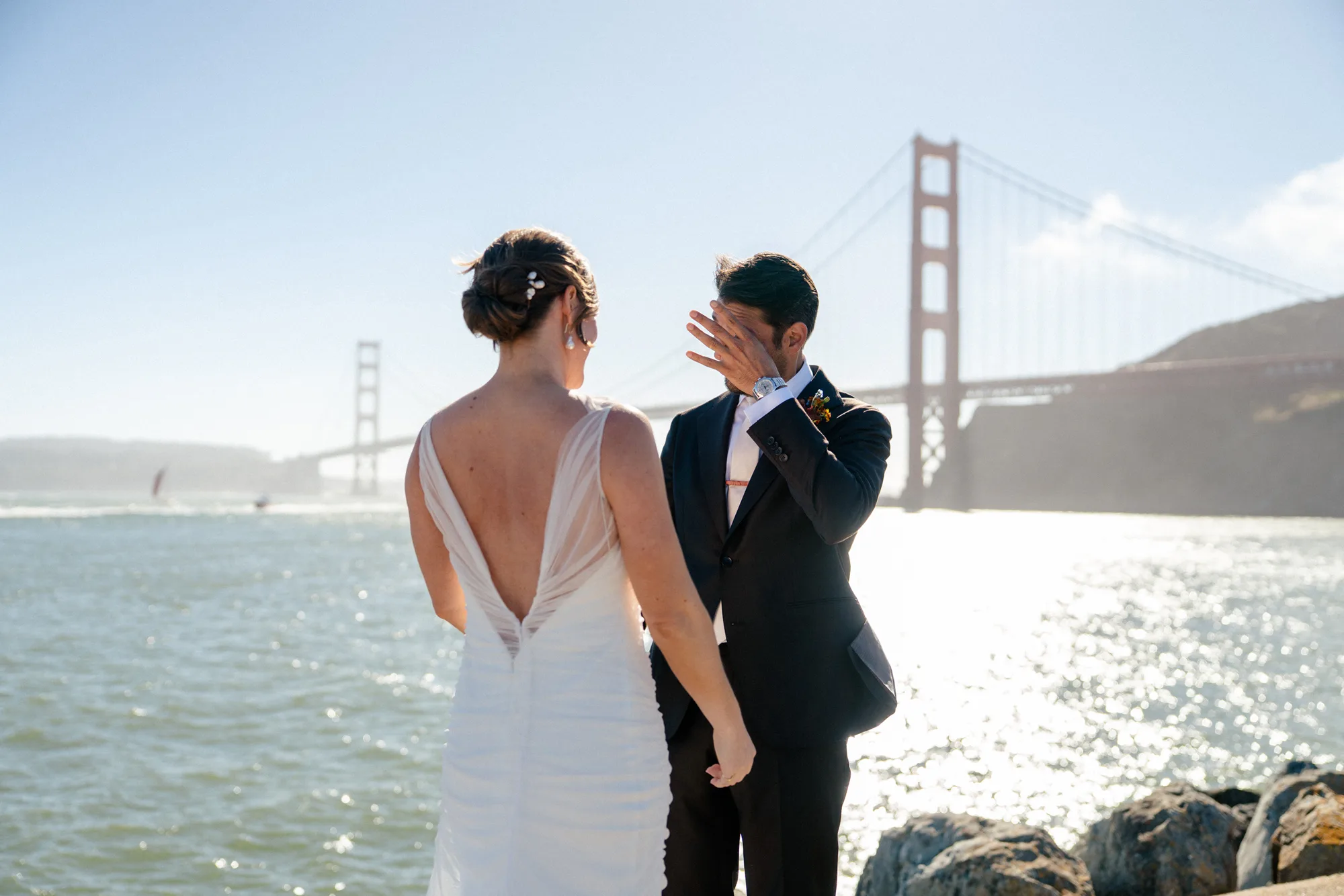 Wedding Sausalito California 60 - Chris & Molly’s Colourful Marina Bar Wedding by the Golden Gate Bridge Wedding Sausalito California 60