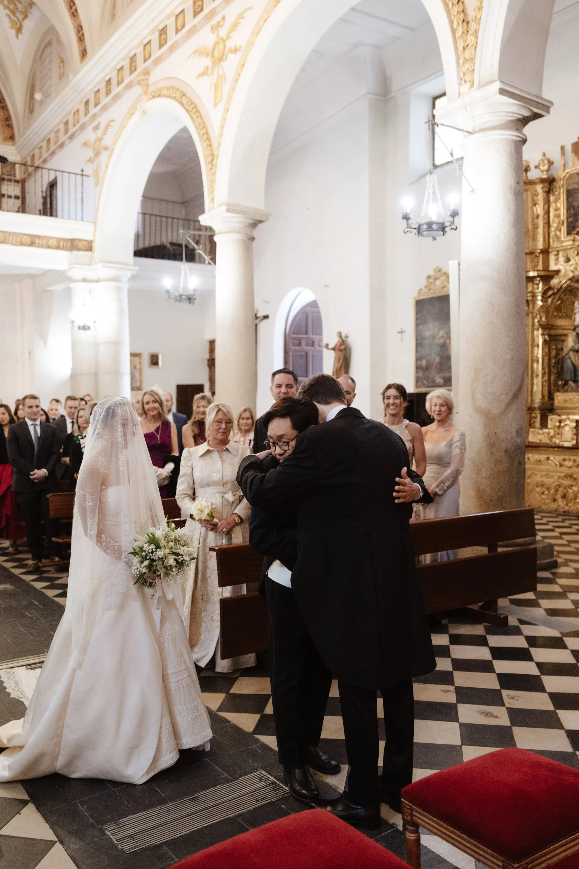 Wedding Toledo Spain Sam Sparks Photography 56 - A Multicultural Wedding in Toledo, Spain, with Korean Heritage and Deep Southern Roots Catholic wedding ceremony at the Santos Justo y Pastor church in Toledo, Spain.