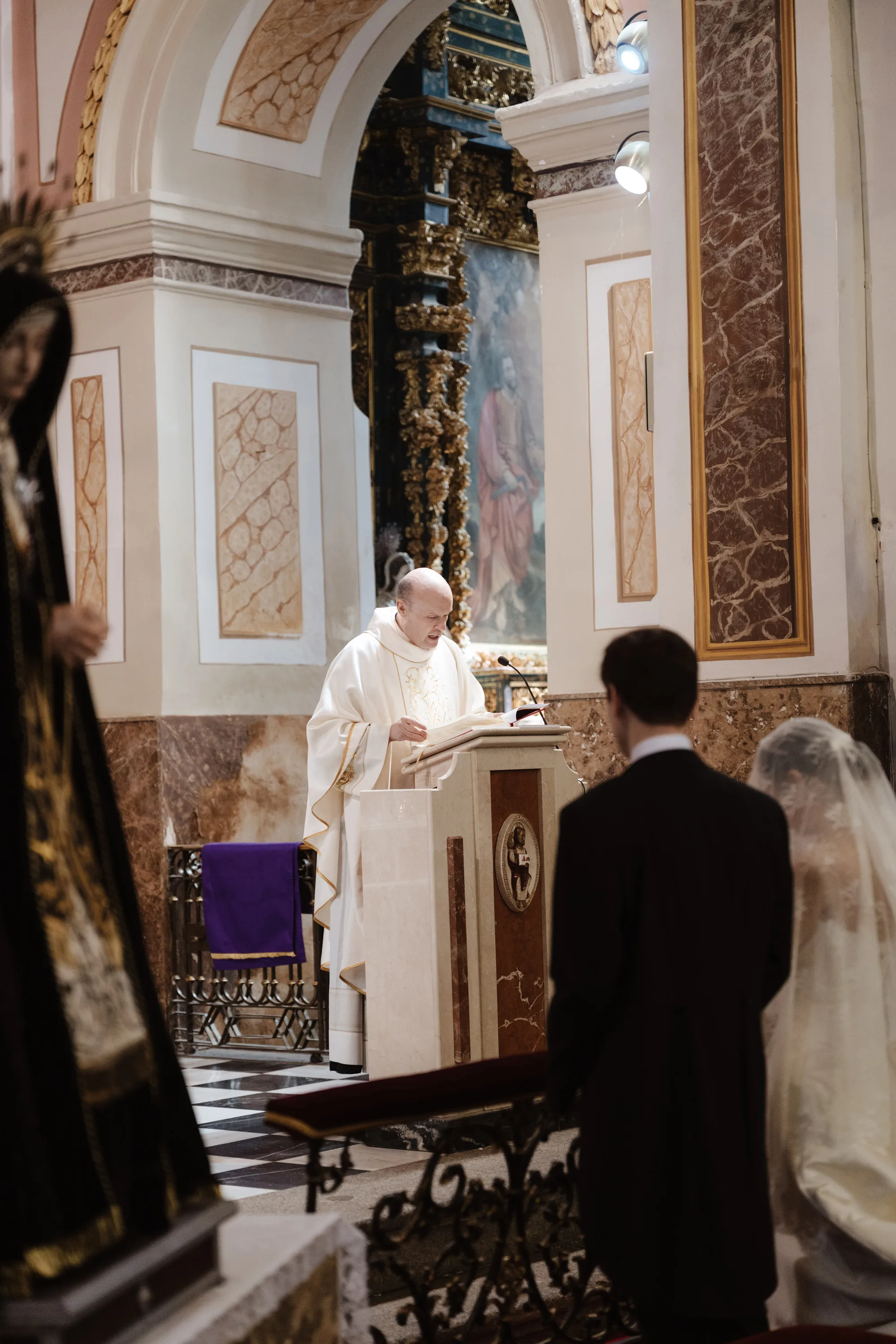 Wedding Toledo Spain Sam Sparks Photography 59 - A Multicultural Wedding in Toledo, Spain, with Korean Heritage and Deep Southern Roots Catholic wedding ceremony at the Santos Justo y Pastor church in Toledo, Spain.