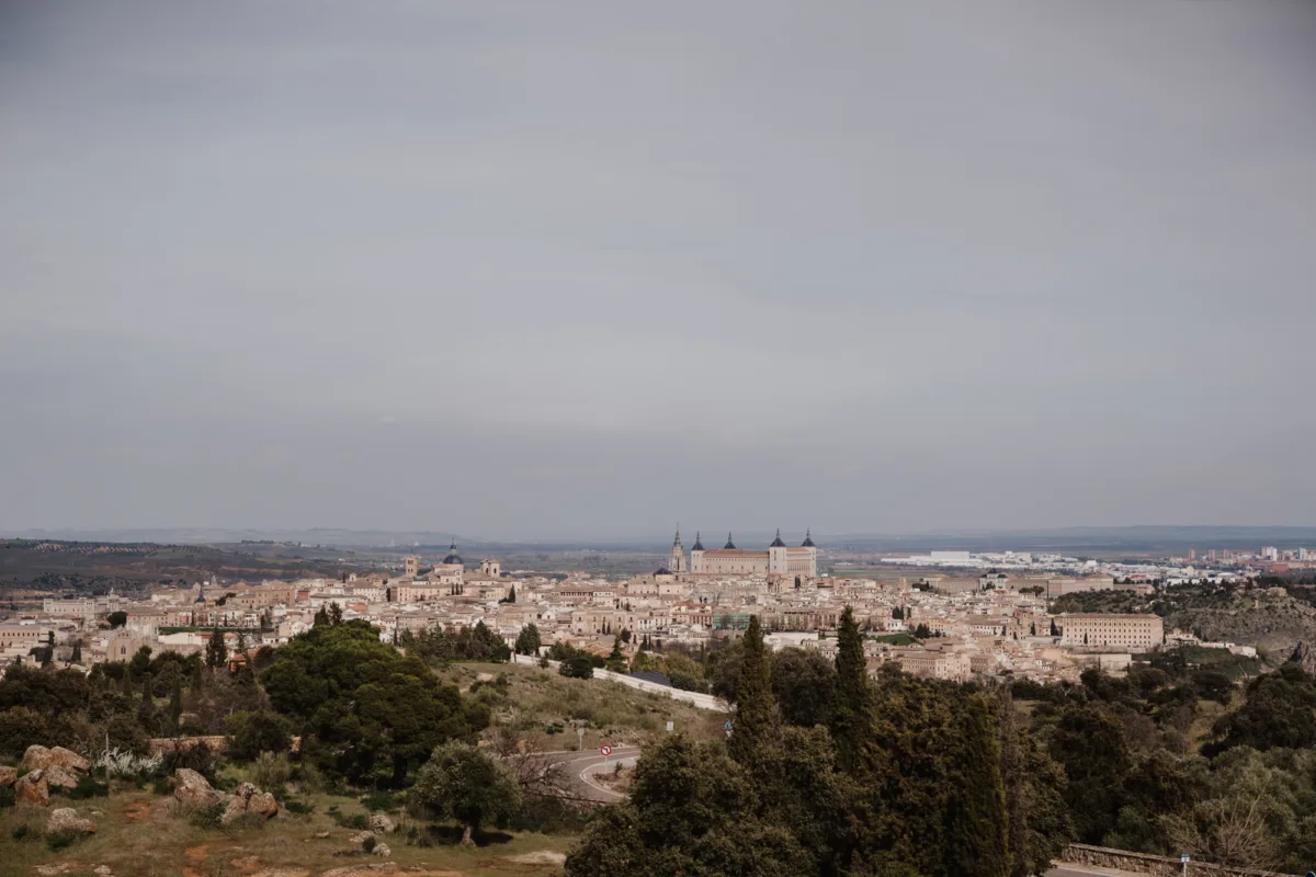 Wedding Toledo Spain Sam Sparks Photography 97 - A Multicultural Wedding in Toledo, Spain, with Korean Heritage and Deep Southern Roots Birdseye views across Toledo Spain