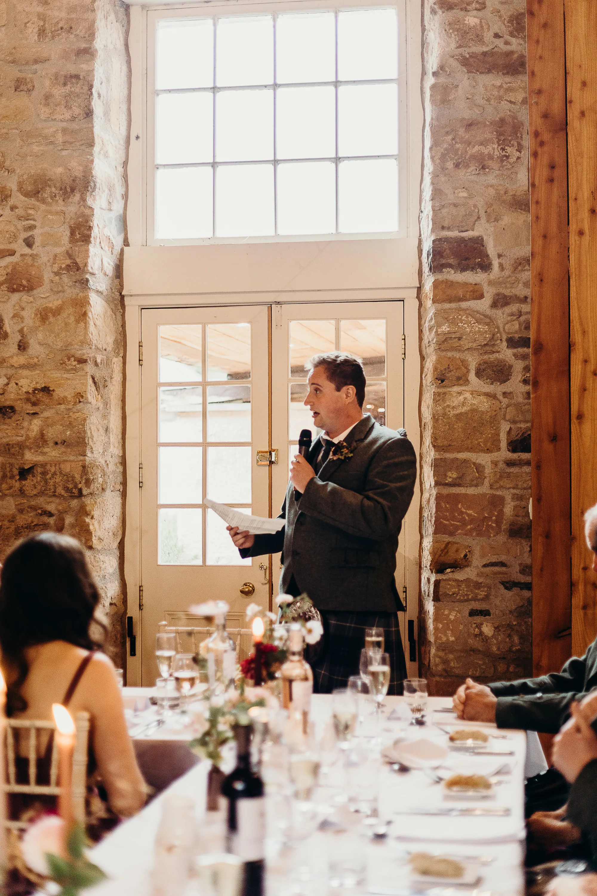 Wona Concept Bride Colstoun House Wedding 168 - Linsey Wore Wona Concept For Her Elegant Colstoun House Wedding, near Edinburgh Wona Concept Bride Colstoun House Wedding 168