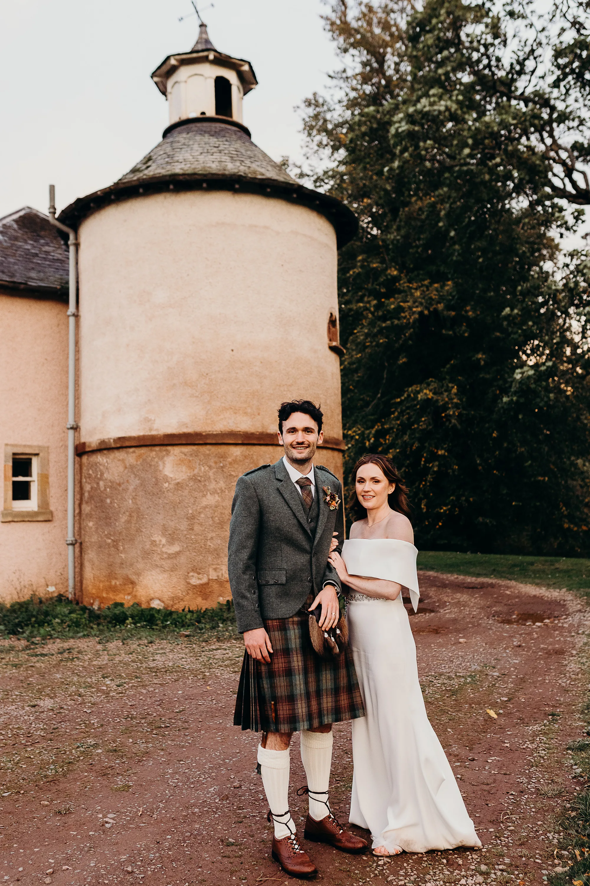 Wona Concept Bride Colstoun House Wedding 22 - Linsey Wore Wona Concept For Her Elegant Colstoun House Wedding, near Edinburgh Wona Concept Bride Colstoun House Wedding 22