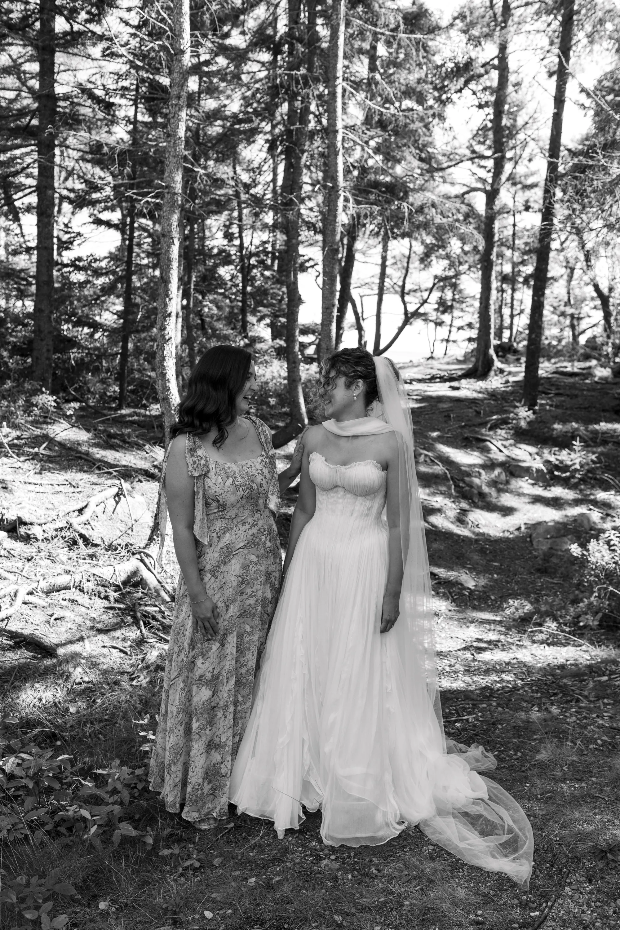 Woodland Wedding in Maine USA 25