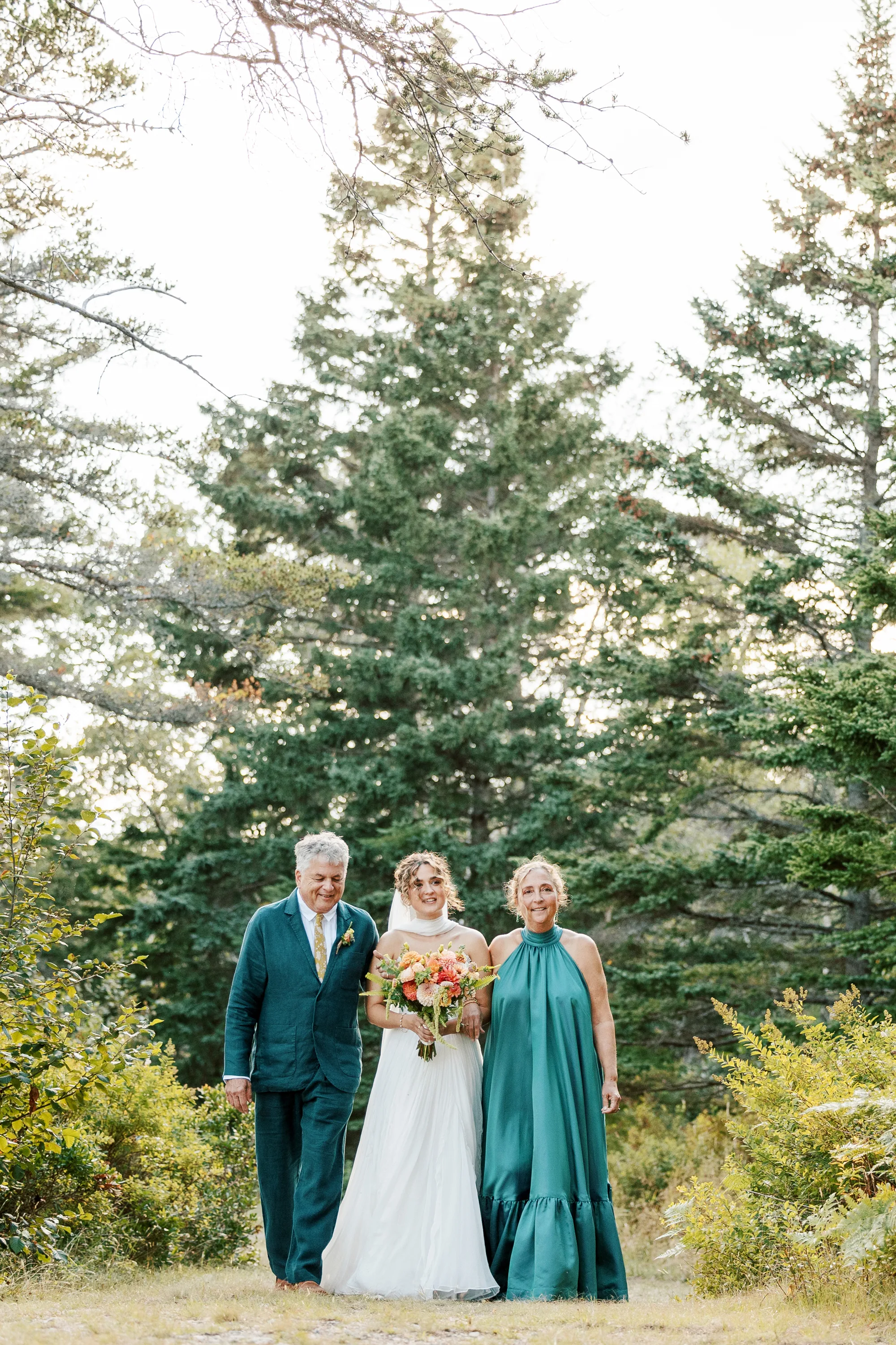 Woodland Wedding in Maine USA 44