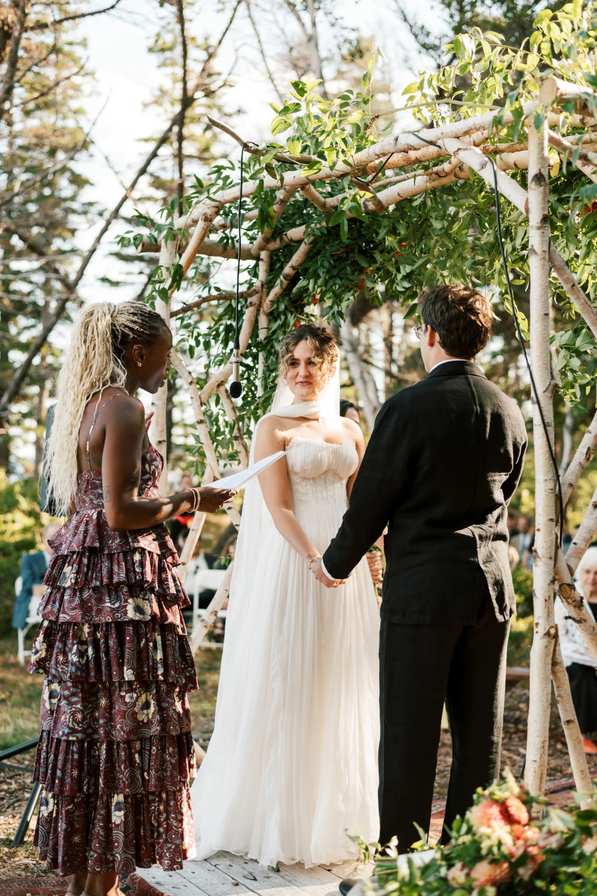 Woodland Wedding in Maine USA 53