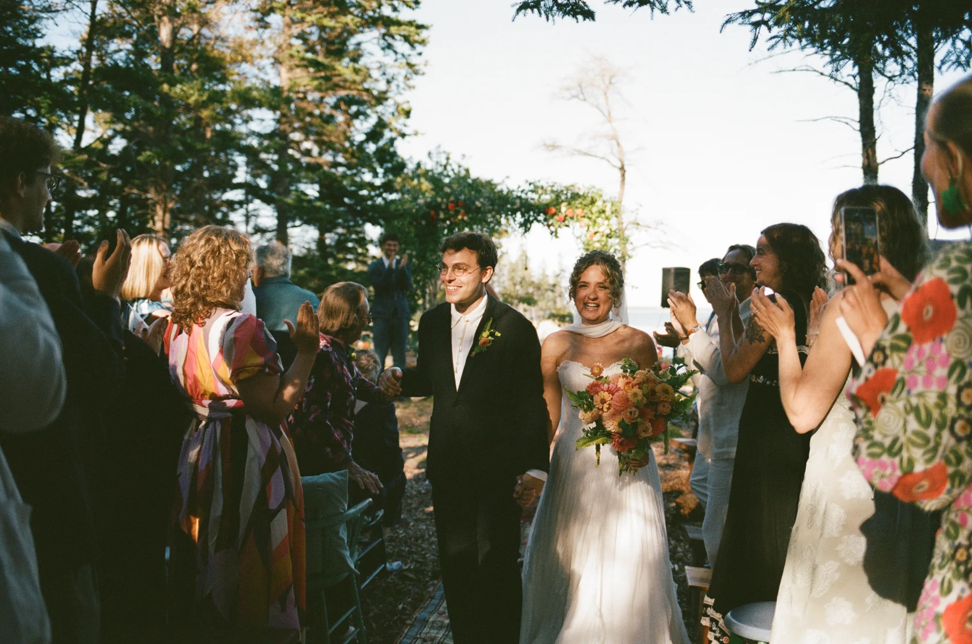 Woodland Wedding in Maine USA 76