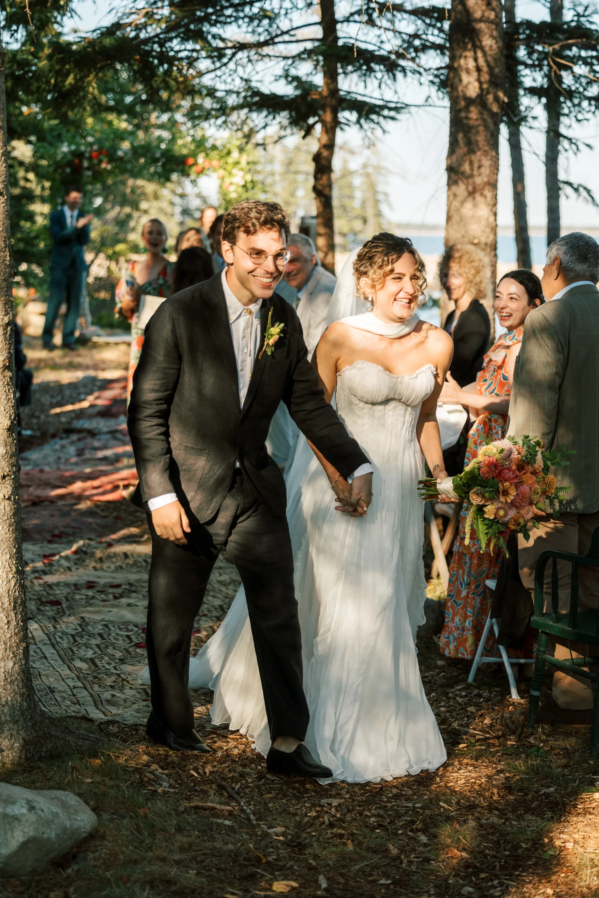 Woodland Wedding in Maine USA 77