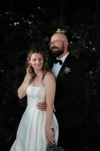 Raemy Wore Jenny Yoo for her Relaxed Château Wedding in Sancerre, France