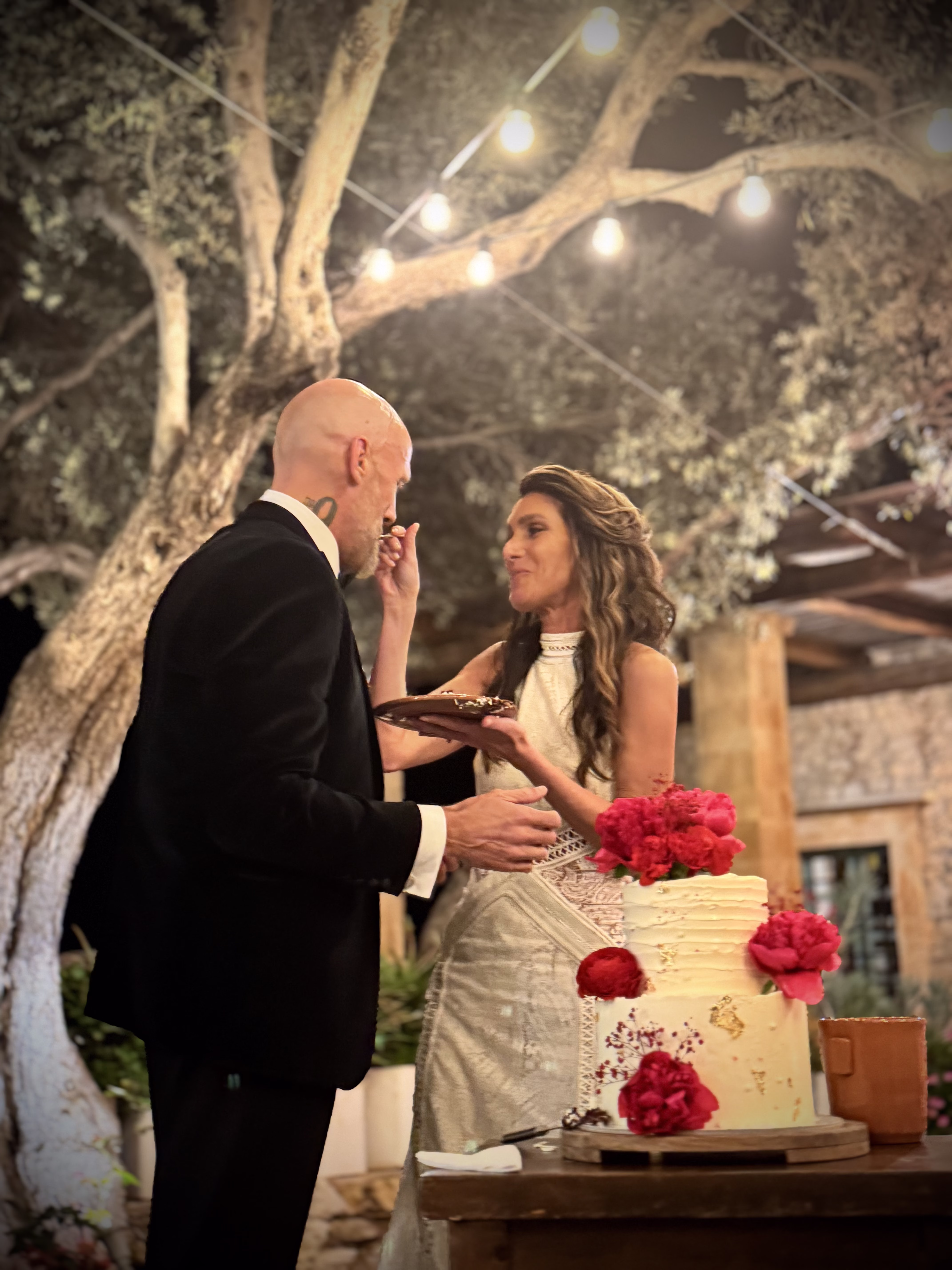 52 year old bride older couple wedding Greece 1 - A Beautiful 52-Year-Old Bride and Her Spiritual Wedding with Crystals and Intention Setting 52 year old bride older couple wedding Greece 1