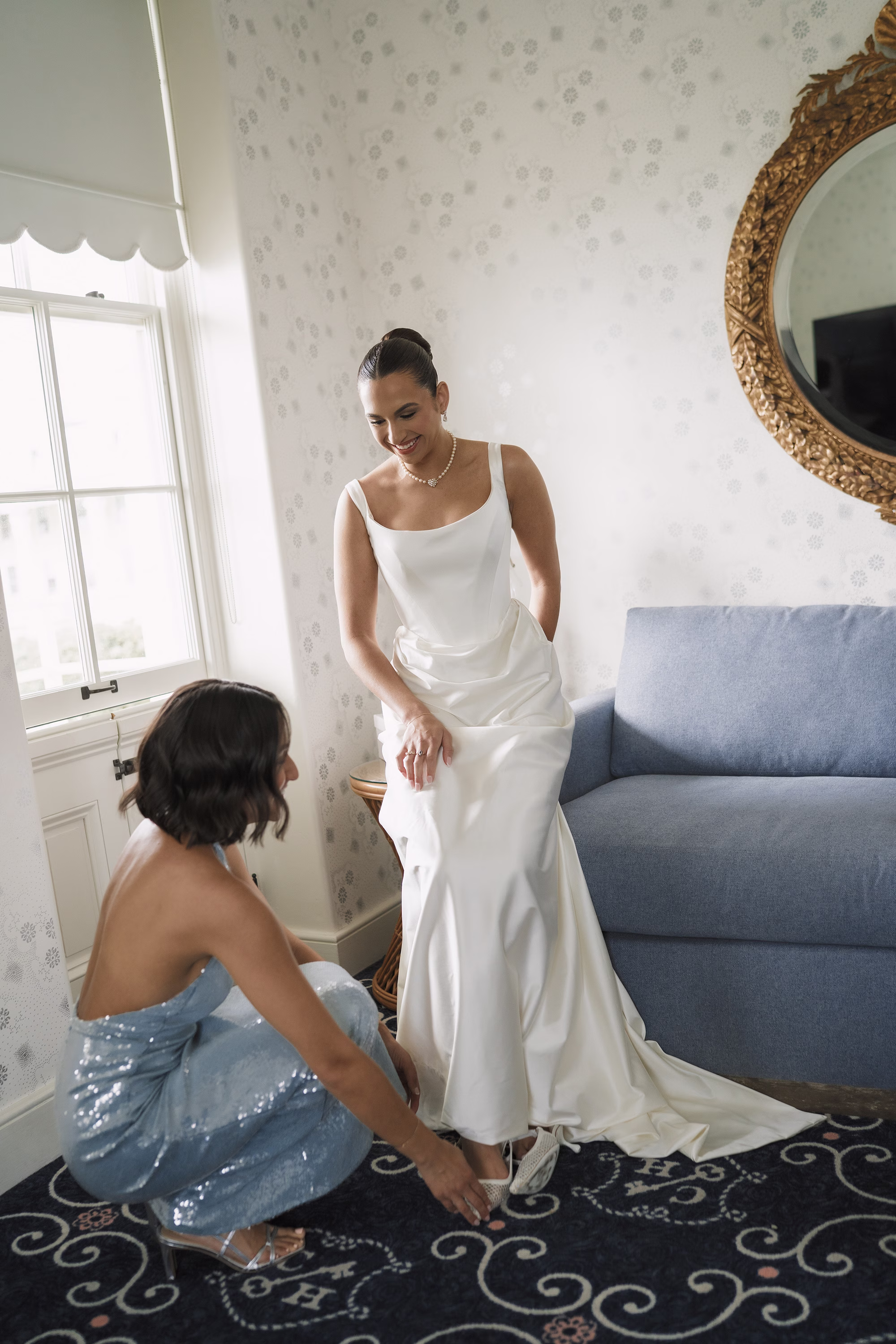 VIvienne Westwood LOHO Bride 12 - A LOHO Bride in Vivienne Westwood and Her Elegant Seaside Wedding in Cape May VIvienne Westwood LOHO Bride 12