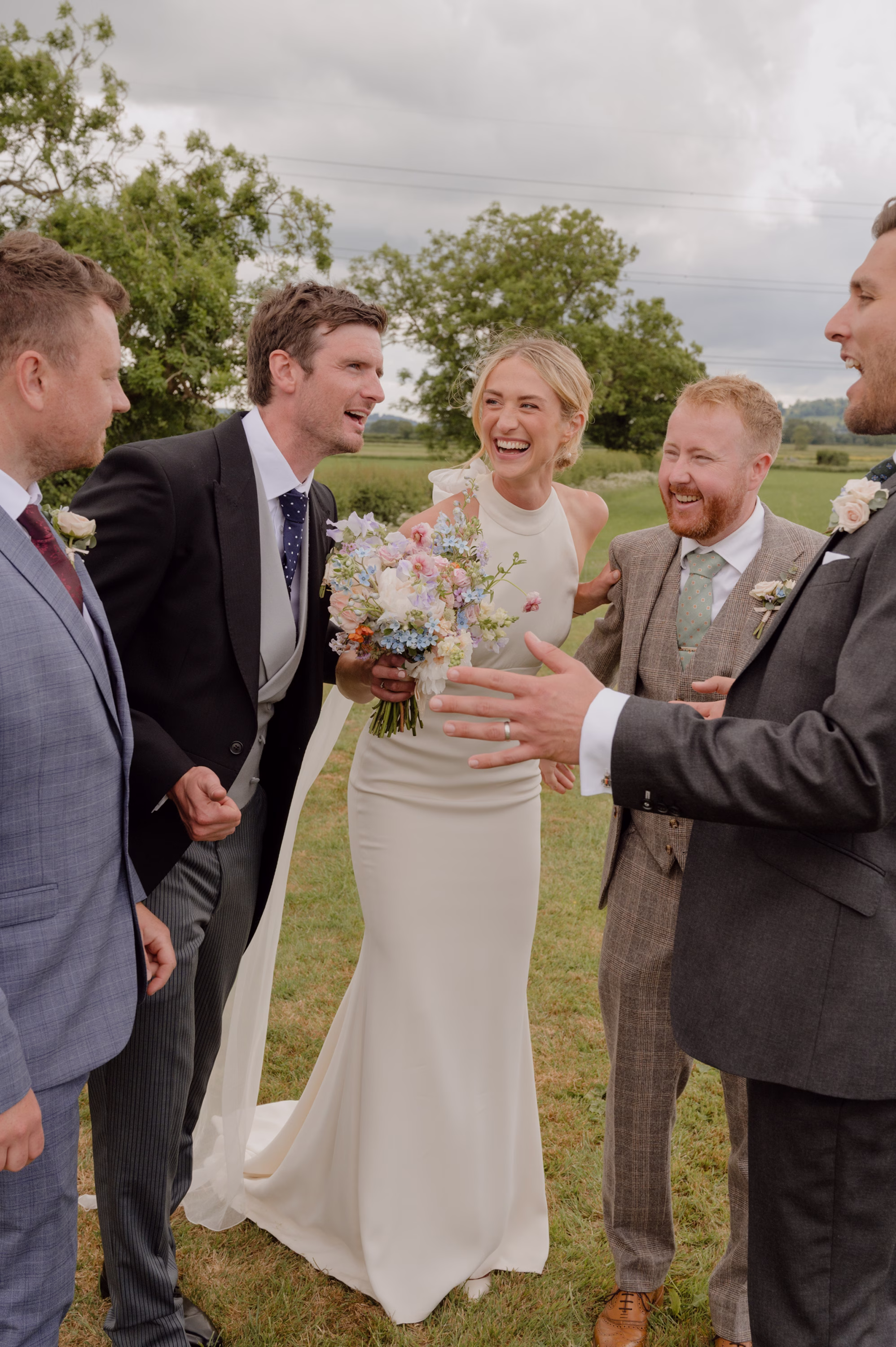Wedding at Home Sassi Holford Bride 104 - Louisa and Josh's Romantic Spring, Pastel Flower-Filled Wedding at the Family Home in Somerset Wedding at Home Sassi Holford Bride 104