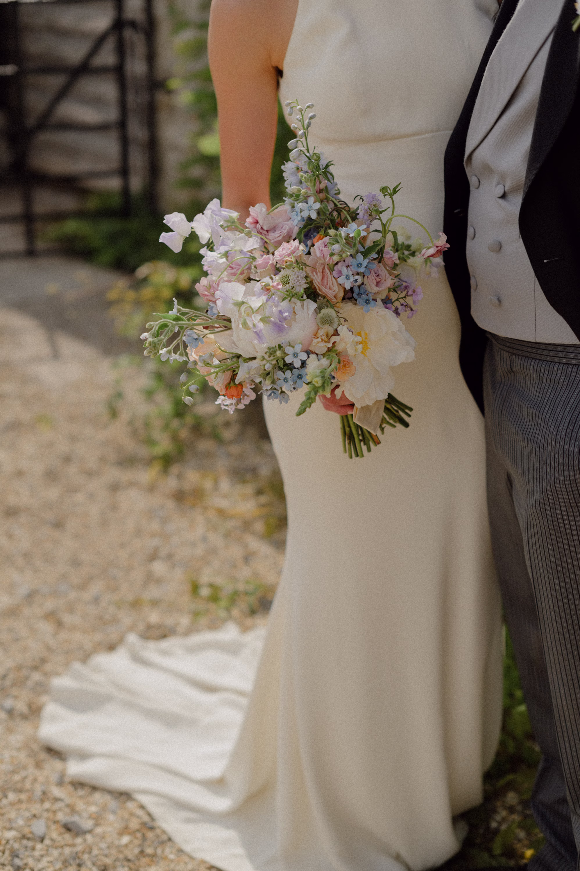 Wedding at Home Sassi Holford Bride 125 1 - Louisa and Josh's Romantic Spring, Pastel Flower-Filled Wedding at the Family Home in Somerset Wedding at Home Sassi Holford Bride 125 1