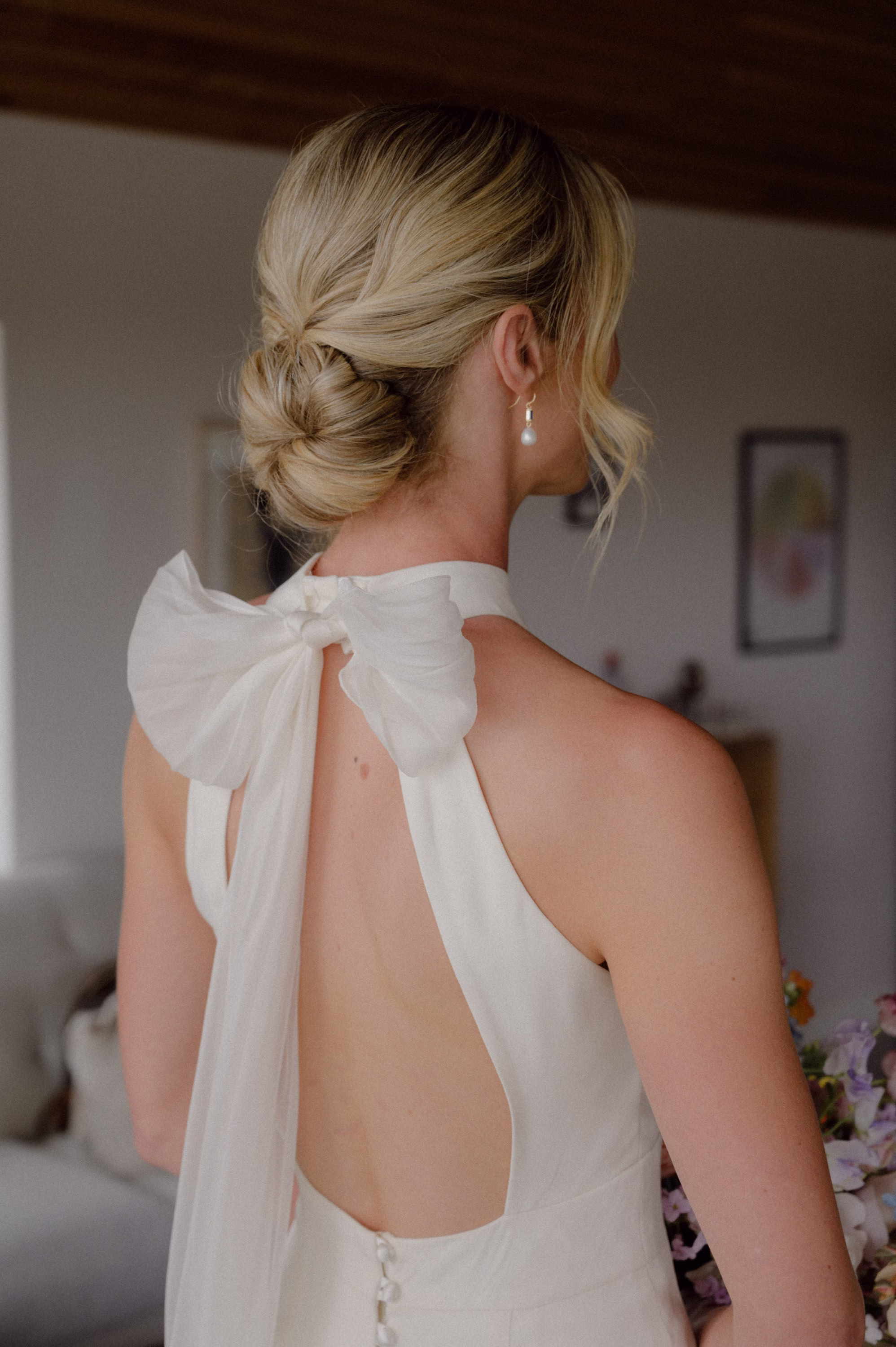 Wedding at Home Sassi Holford Bride 30 - Louisa and Josh's Romantic Spring, Pastel Flower-Filled Wedding at the Family Home in Somerset Wedding at Home Sassi Holford Bride 30