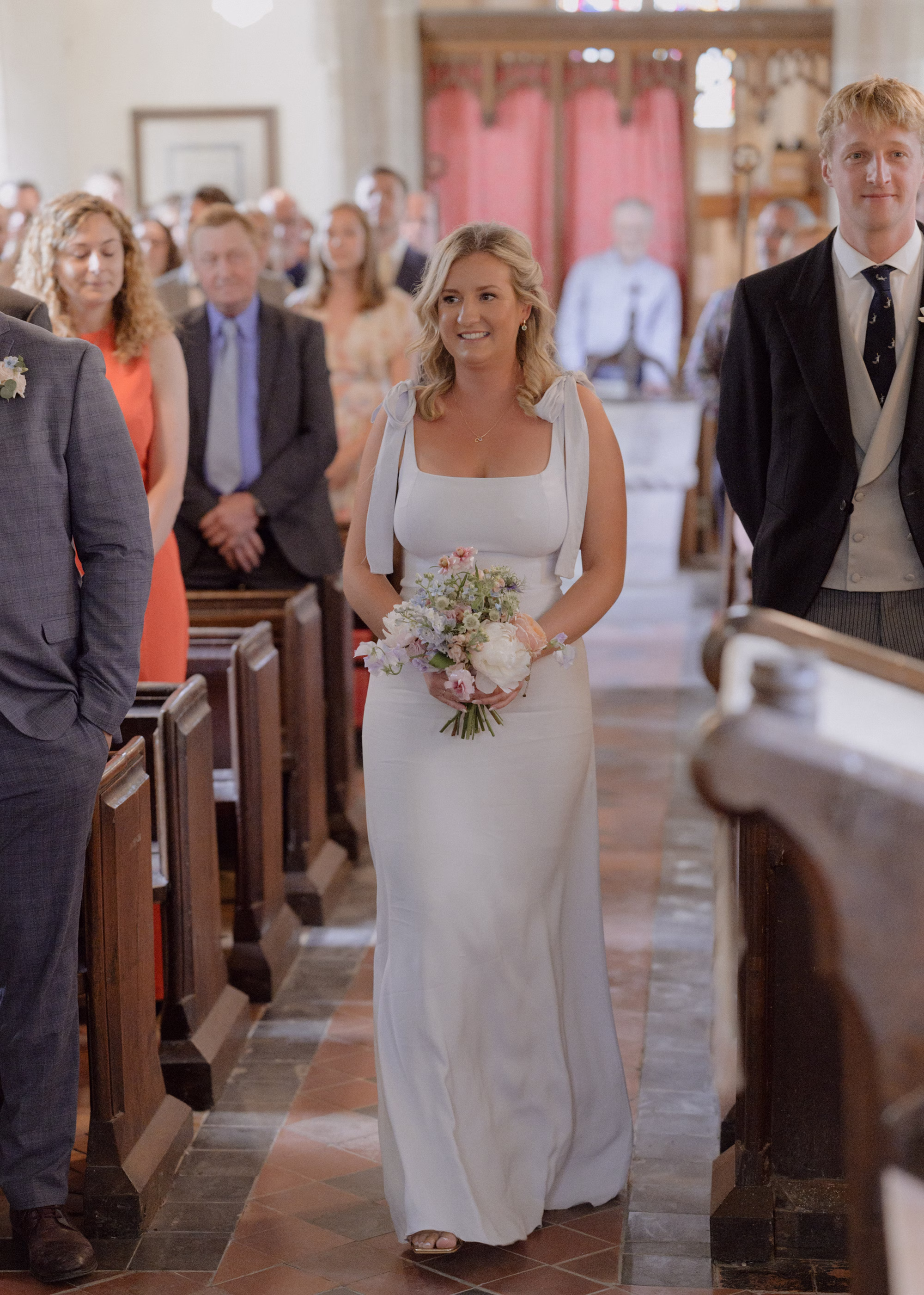 Wedding at Home Sassi Holford Bride 47 - Louisa and Josh's Romantic Spring, Pastel Flower-Filled Wedding at the Family Home in Somerset Wedding at Home Sassi Holford Bride 47