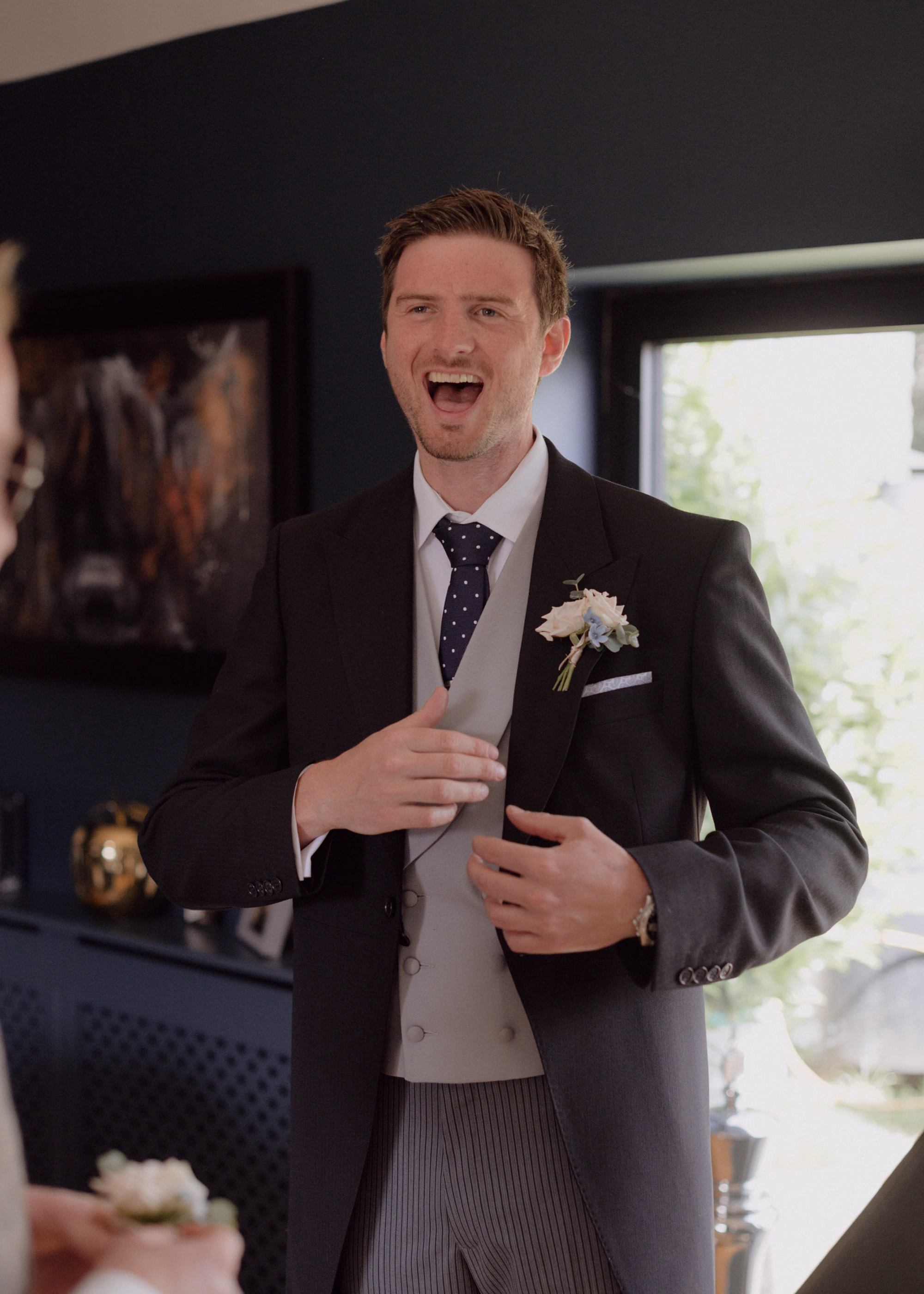 Wedding at Home Sassi Holford Bride 9 - Louisa and Josh's Romantic Spring, Pastel Flower-Filled Wedding at the Family Home in Somerset Wedding at Home Sassi Holford Bride 9