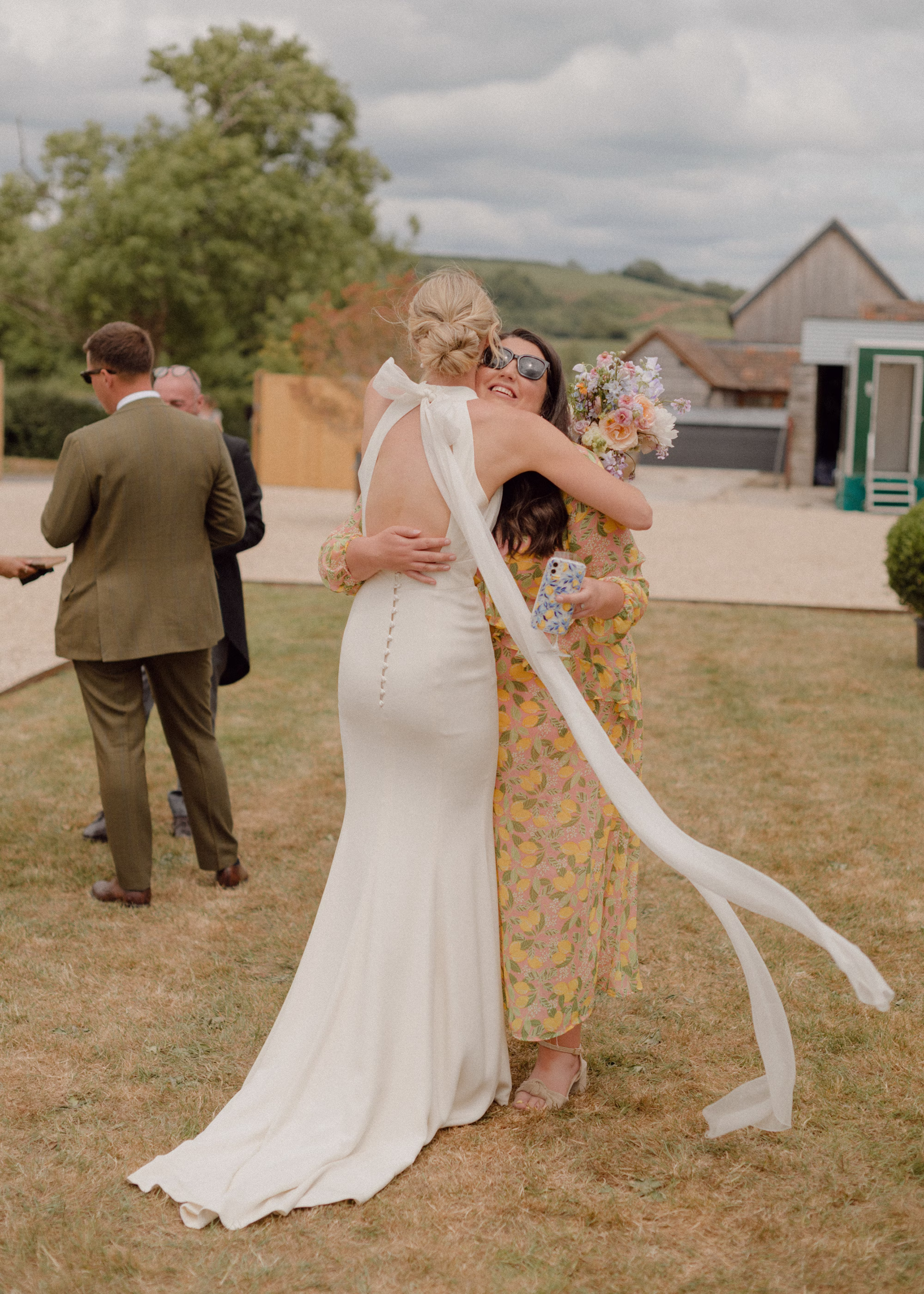 Wedding at Home Sassi Holford Bride 93 - Louisa and Josh's Romantic Spring, Pastel Flower-Filled Wedding at the Family Home in Somerset Wedding at Home Sassi Holford Bride 93