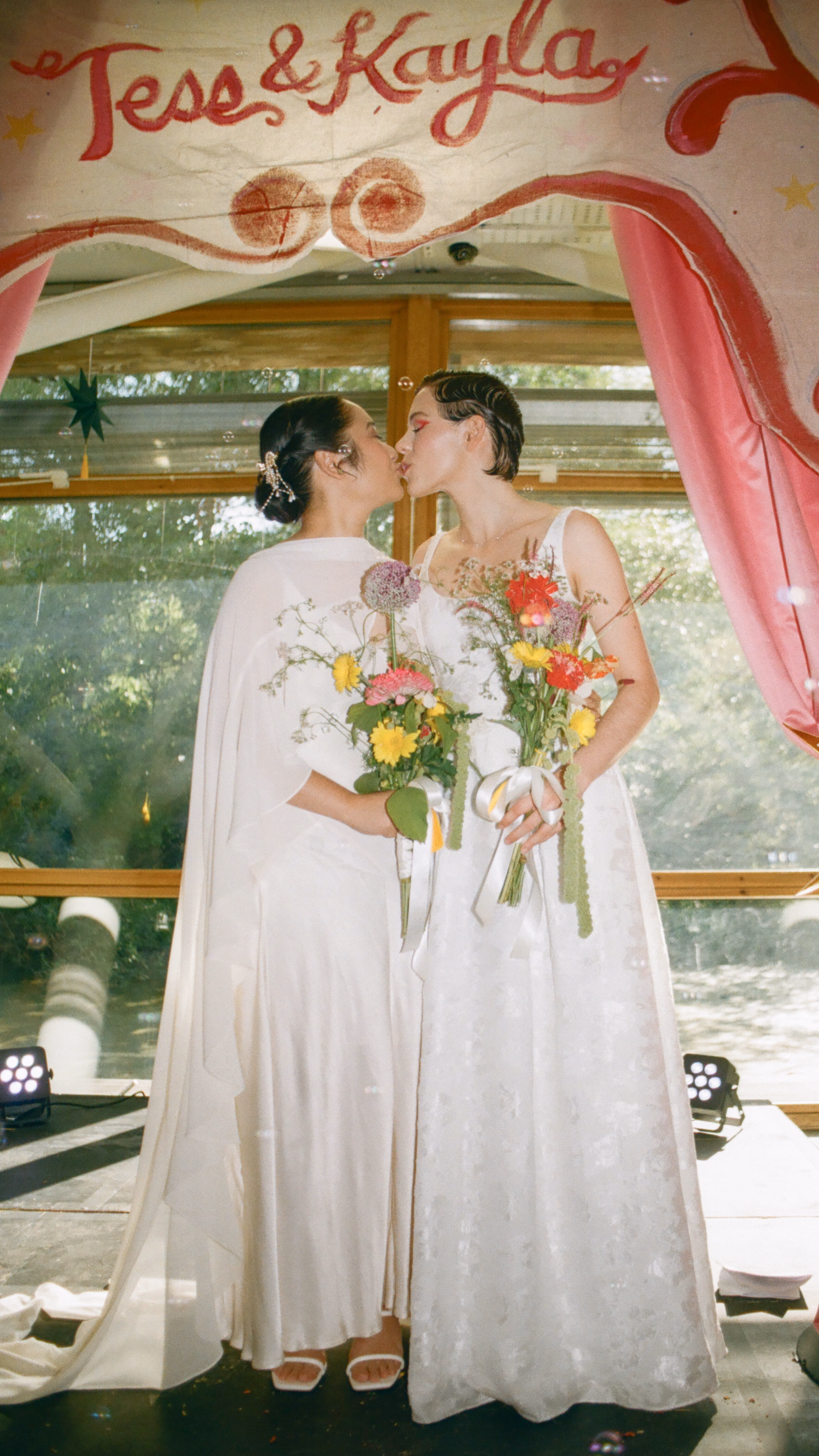 Bobby Tsang Vintage Magic Show Theatre Inspired Wedding 24 - Mikayla & Tessa's Colourful, Vintage Magic Show Inspired London Wedding Bobby Tsang Vintage Magic Show Theatre Inspired Wedding 24