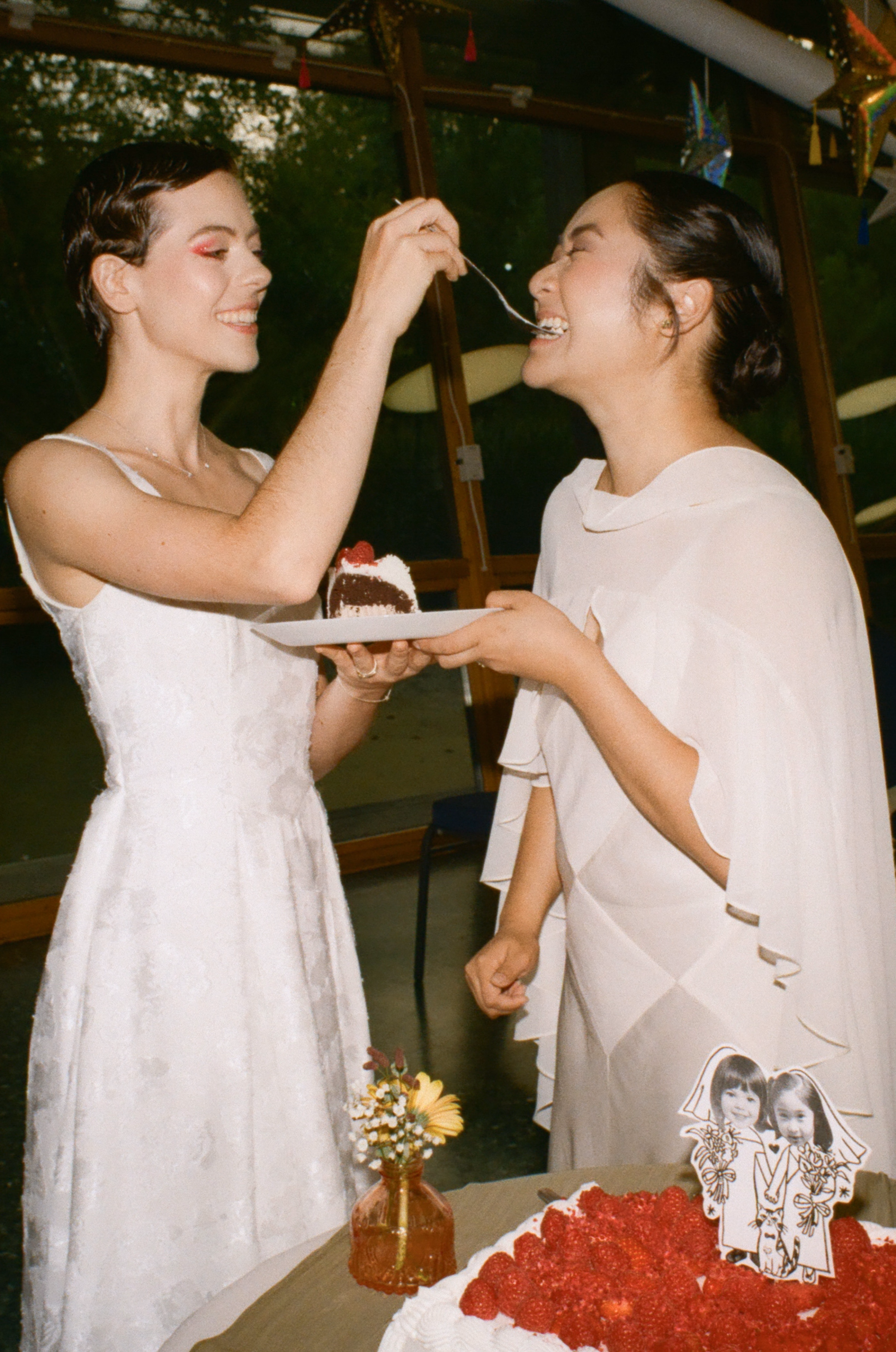 Bobby Tsang Vintage Magic Show Theatre Inspired Wedding 56 2 - Mikayla & Tessa's Colourful, Vintage Magic Show Inspired London Wedding Bobby Tsang Vintage Magic Show Theatre Inspired Wedding 56 2