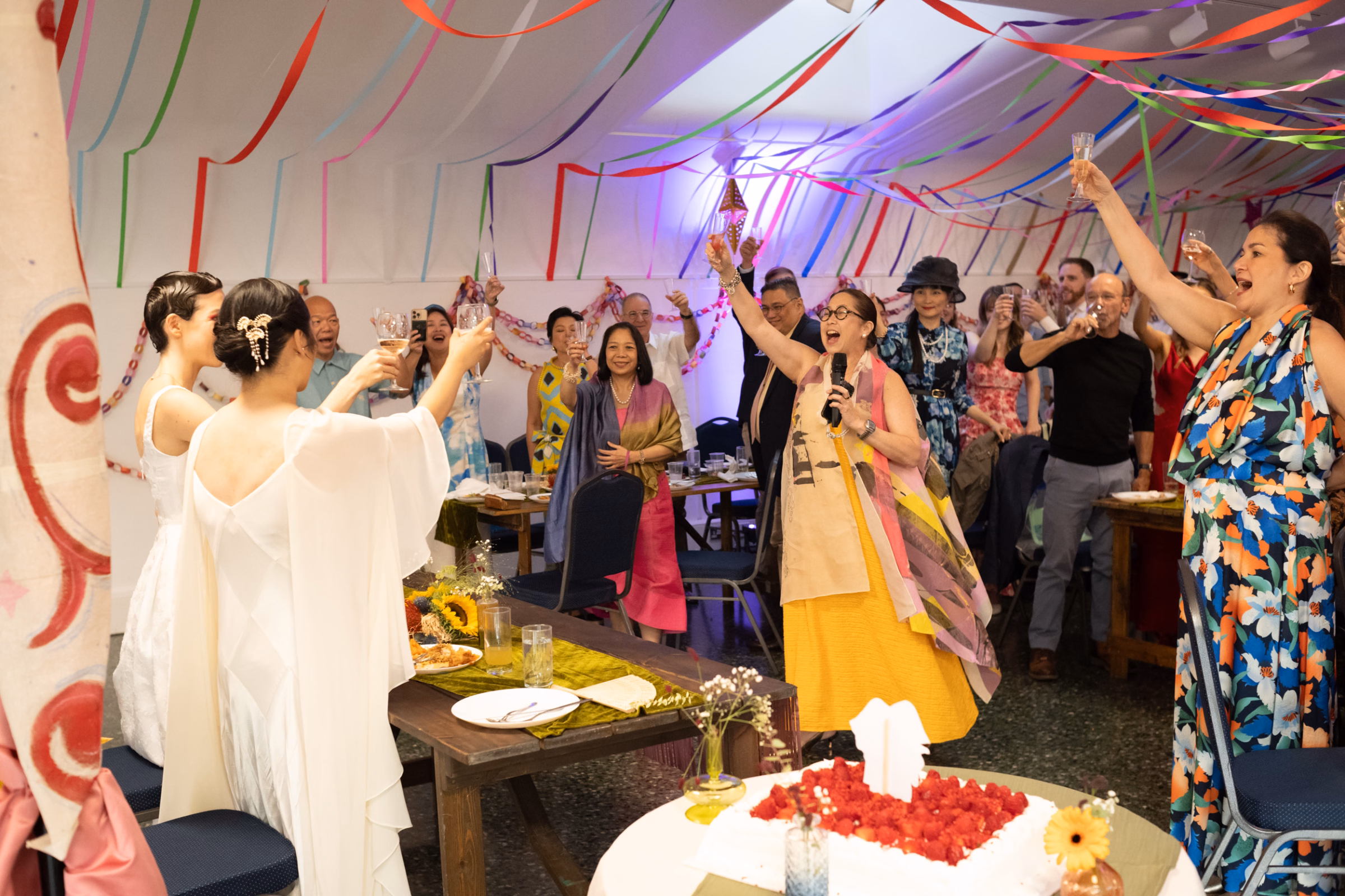Bobby Tsang Vintage Magic Show Theatre Inspired Wedding 95 - Mikayla & Tessa's Colourful, Vintage Magic Show Inspired London Wedding Bobby Tsang Vintage Magic Show Theatre Inspired Wedding 95