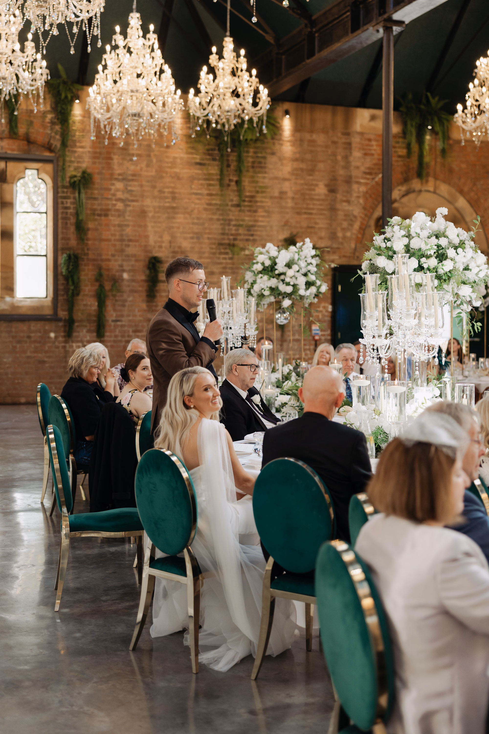 Dalton Old Pump House Wedding Seaham Durham 124 - Kate & Jonny's Dalton Old Pump House Wedding With 80 Chandeliers & 3 Dresses Dalton Old Pump House Wedding Seaham Durham 124