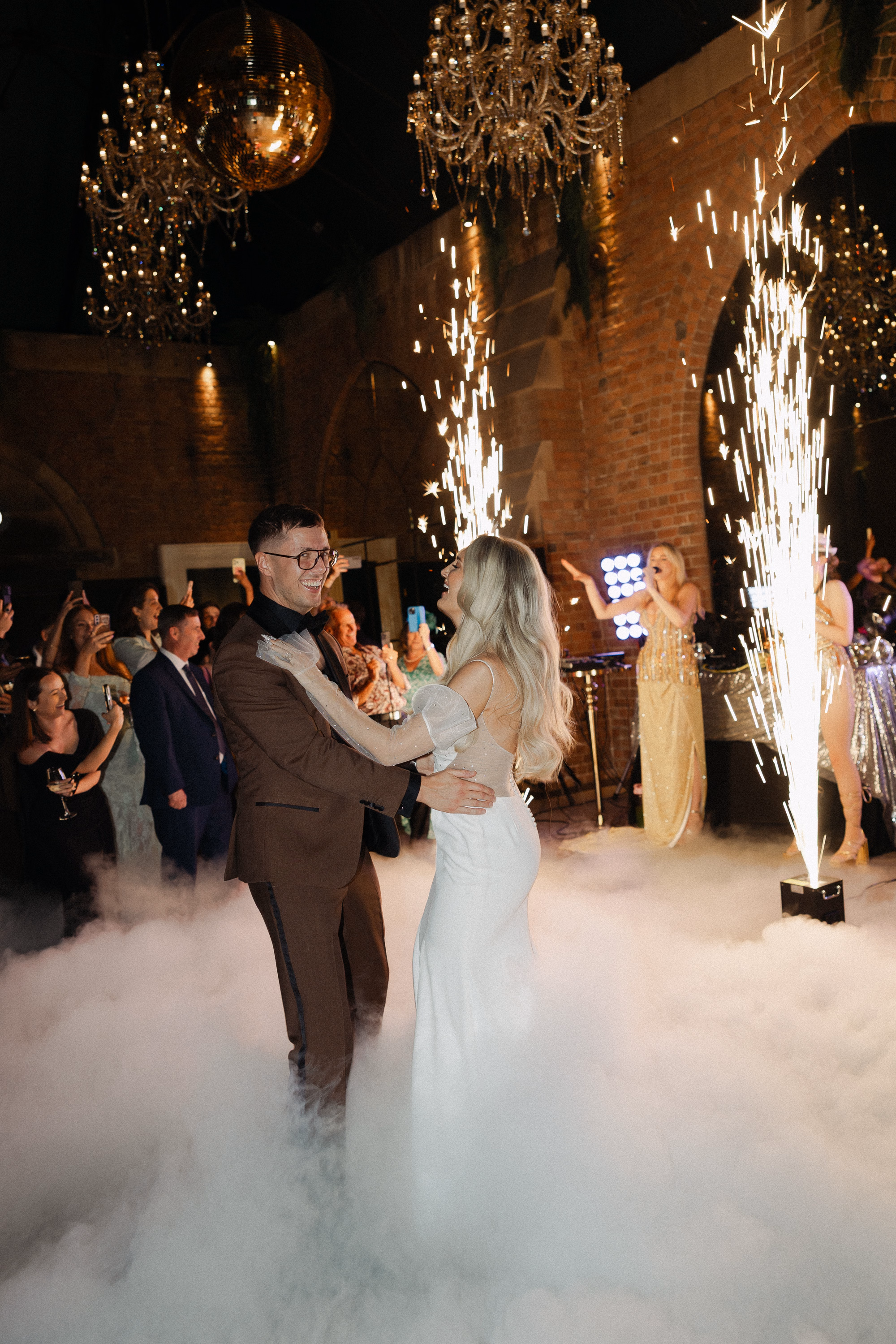 Dalton Old Pump House Wedding Seaham Durham 159 - Kate & Jonny's Dalton Old Pump House Wedding With 80 Chandeliers & 3 Dresses Dalton Old Pump House Wedding Seaham Durham 159