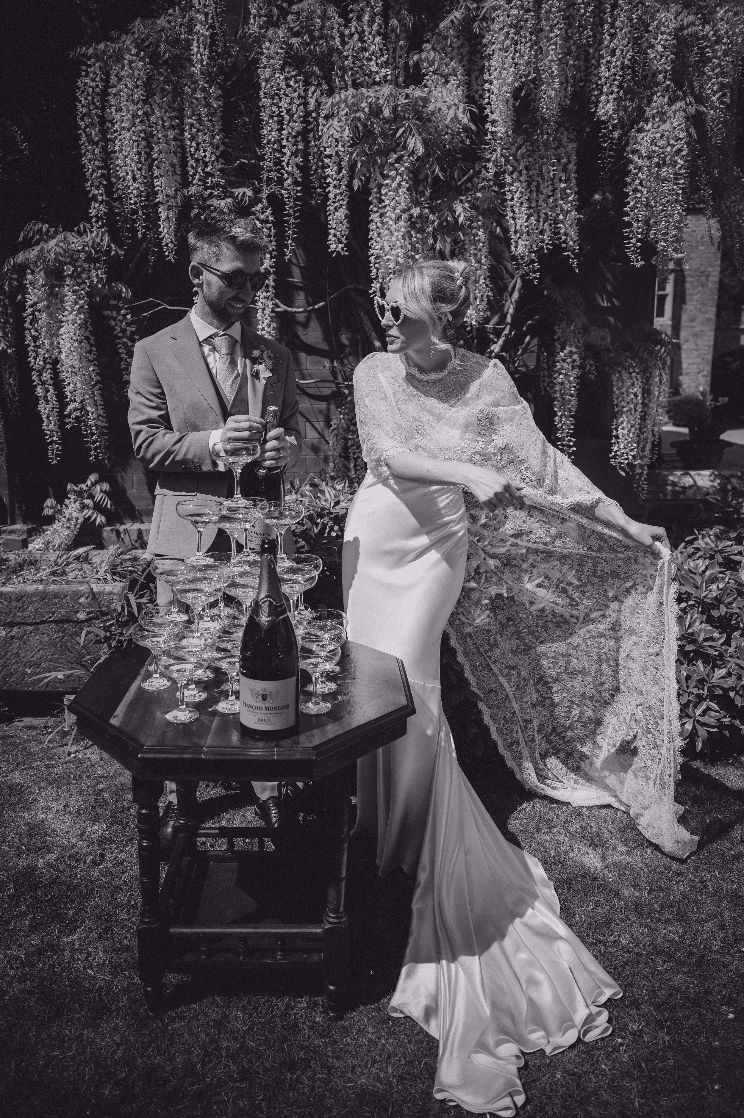 Homme House Wedding Marta May Photography 111 - Chloe’s Theia Couture Dress & Bespoke Bridal Cape for her Spring Country House Wedding at Homme House Homme House Wedding Marta May Photography 111