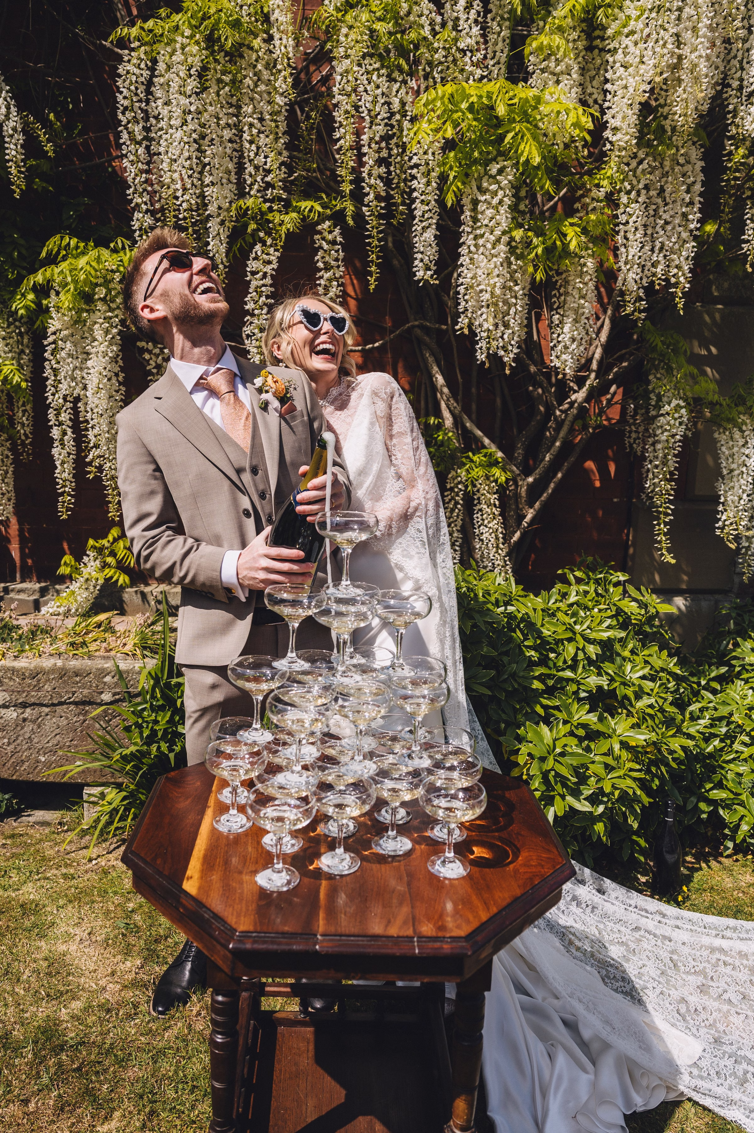 Homme House Wedding Marta May Photography 112 - Chloe’s Theia Couture Dress & Bespoke Bridal Cape for her Spring Country House Wedding at Homme House Homme House Wedding Marta May Photography 112