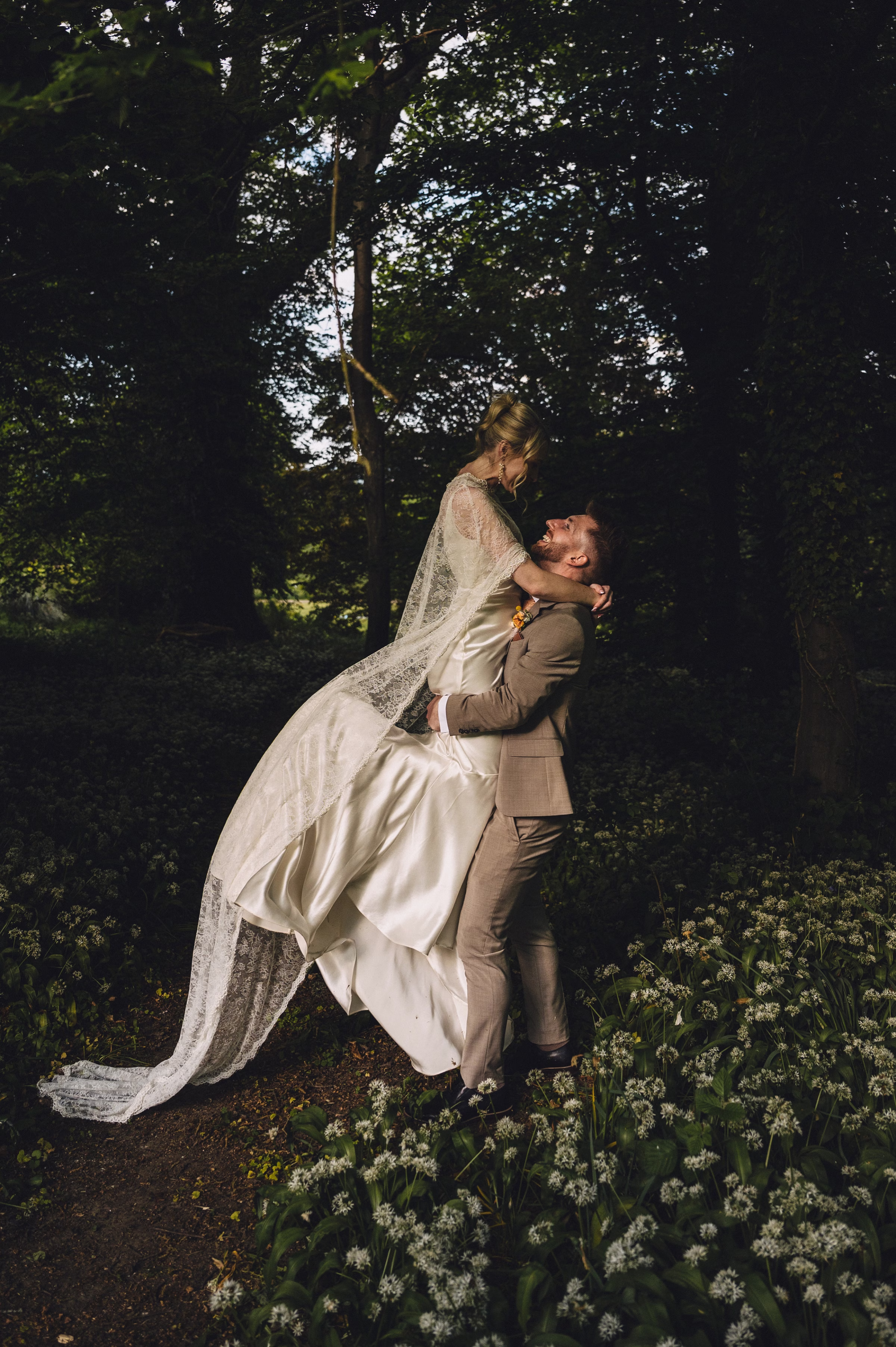 Homme House Wedding Marta May Photography 192 - Chloe’s Theia Couture Dress & Bespoke Bridal Cape for her Spring Country House Wedding at Homme House Homme House Wedding Marta May Photography 192