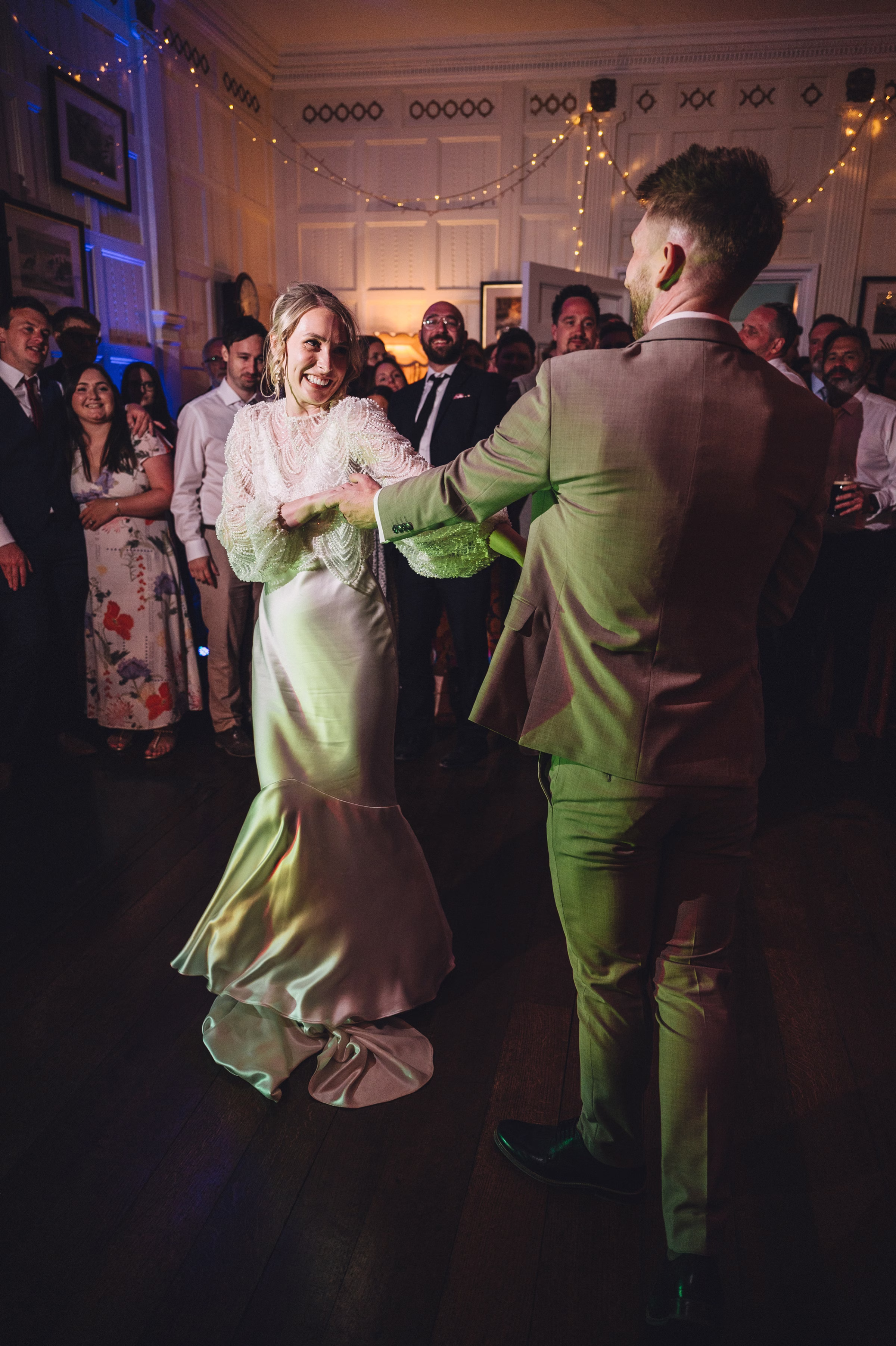 Homme House Wedding Marta May Photography 213 - Chloe’s Theia Couture Dress & Bespoke Bridal Cape for her Spring Country House Wedding at Homme House Homme House Wedding Marta May Photography 213