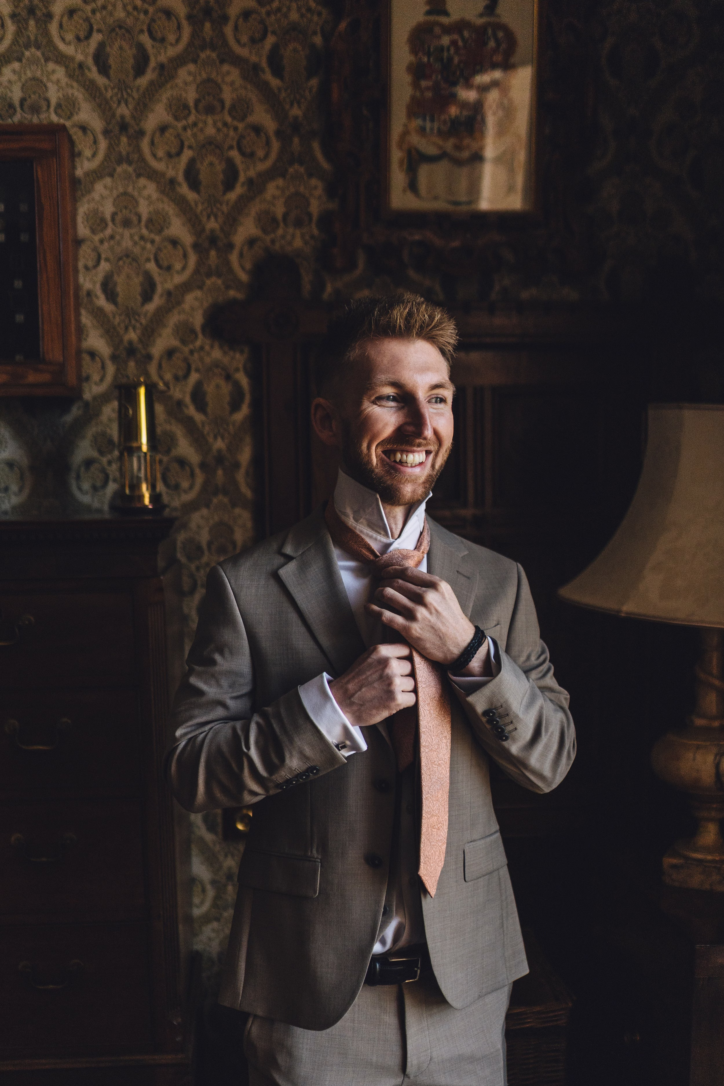 Homme House Wedding Marta May Photography 26 - Chloe’s Theia Couture Dress & Bespoke Bridal Cape for her Spring Country House Wedding at Homme House Homme House Wedding Marta May Photography 26