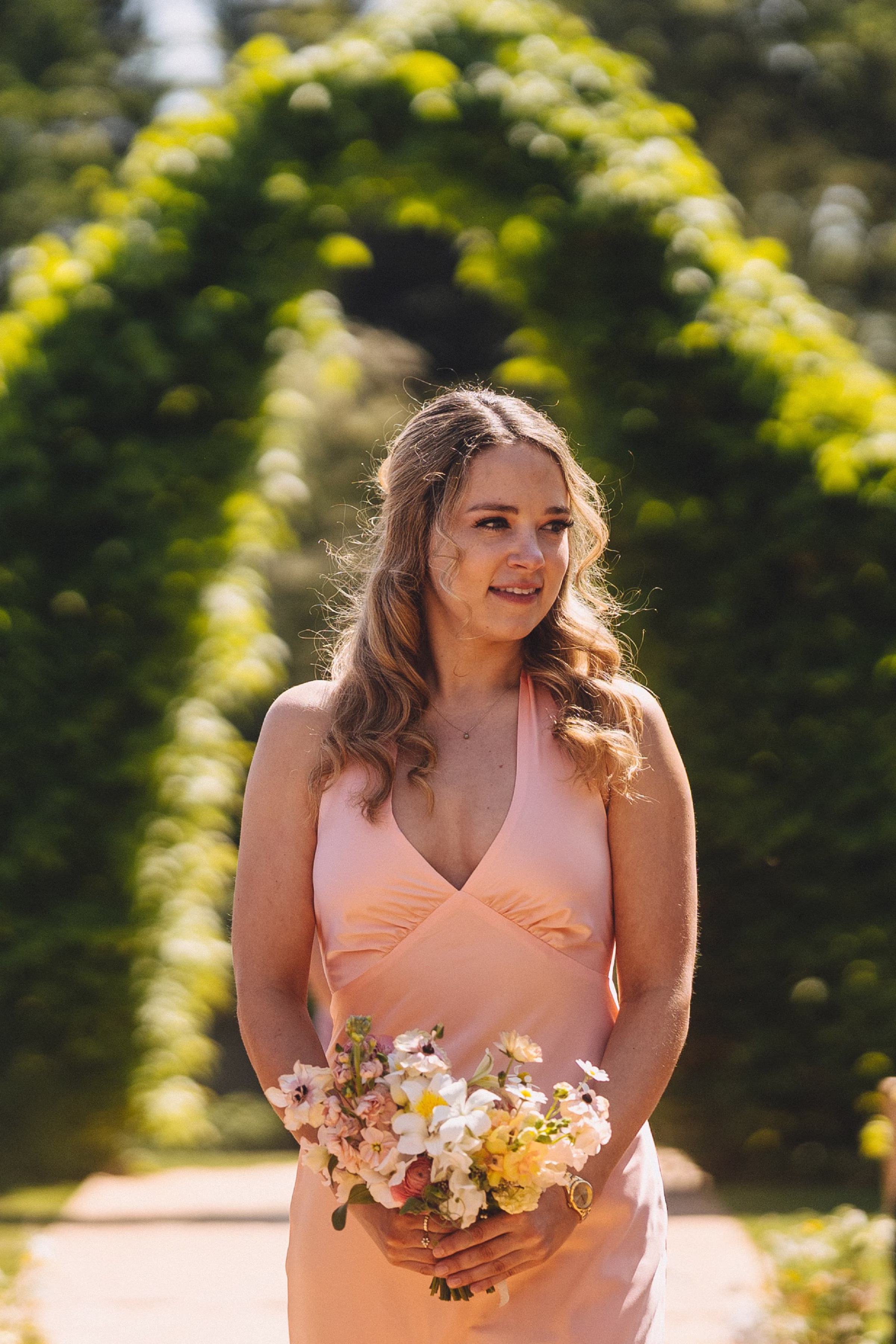 Homme House Wedding Marta May Photography 70 - Chloe’s Theia Couture Dress & Bespoke Bridal Cape for her Spring Country House Wedding at Homme House Homme House Wedding Marta May Photography 70