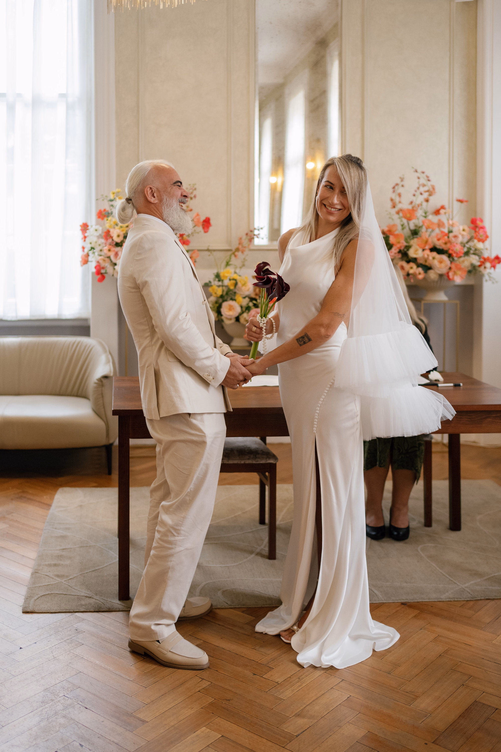 MA 27 - After 17 Years Together, Michelle & Alan Celebrated With a Joyous & Retro London Wedding MA 27