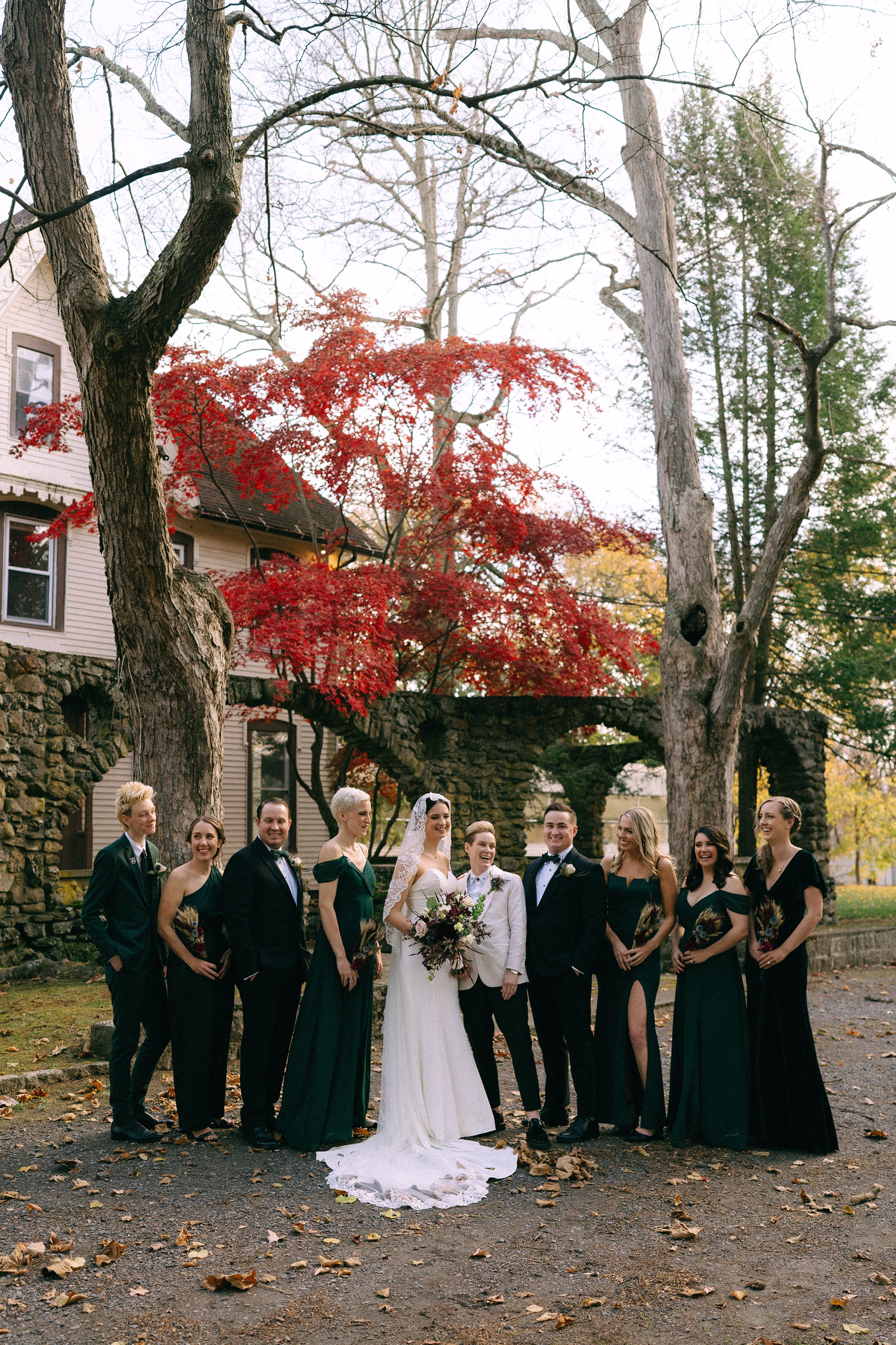 Moody Autumn Wedding Brotherhood Winery 54